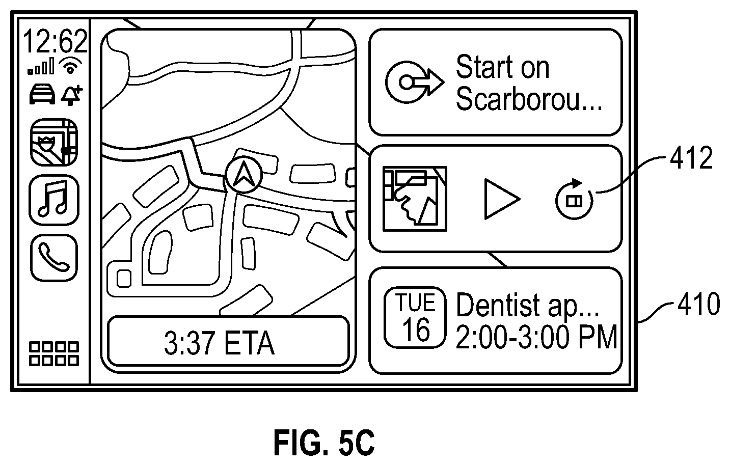 Patent US11793434 Figure 7 – System to perform visual recognition and vehicle adaptation