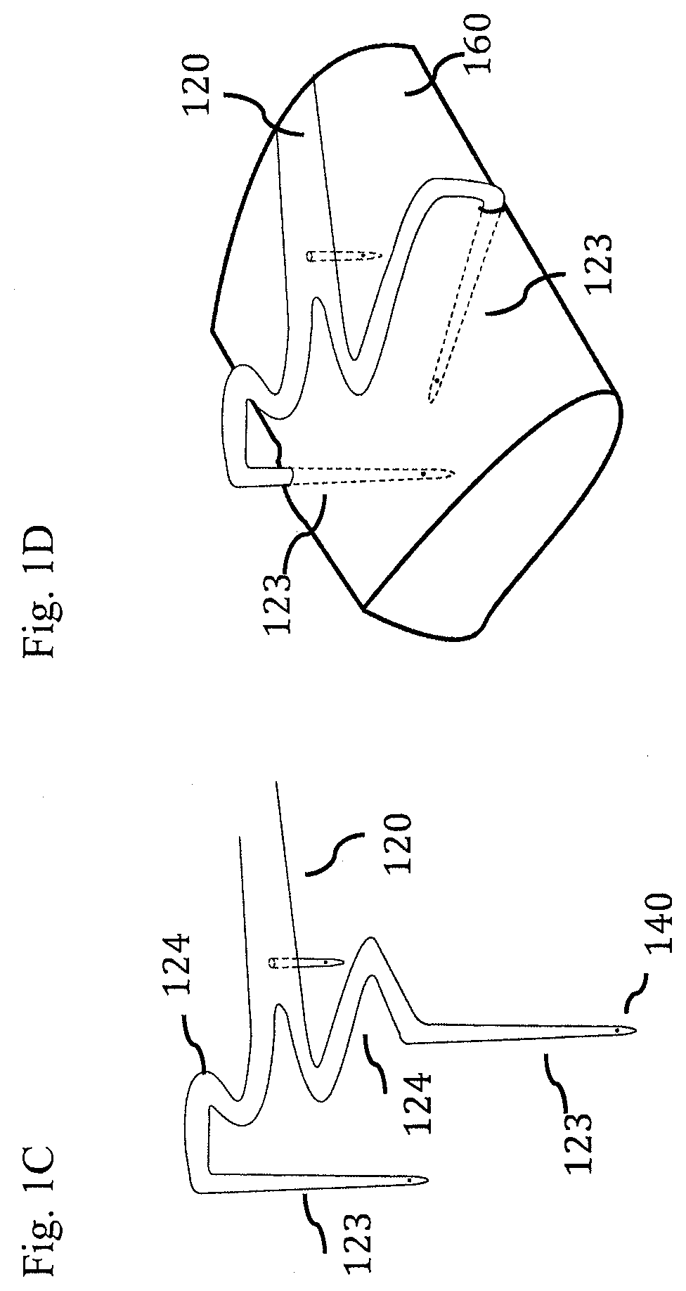 Patent US11793437 Figure 2 – Neural interface device and insertion tools