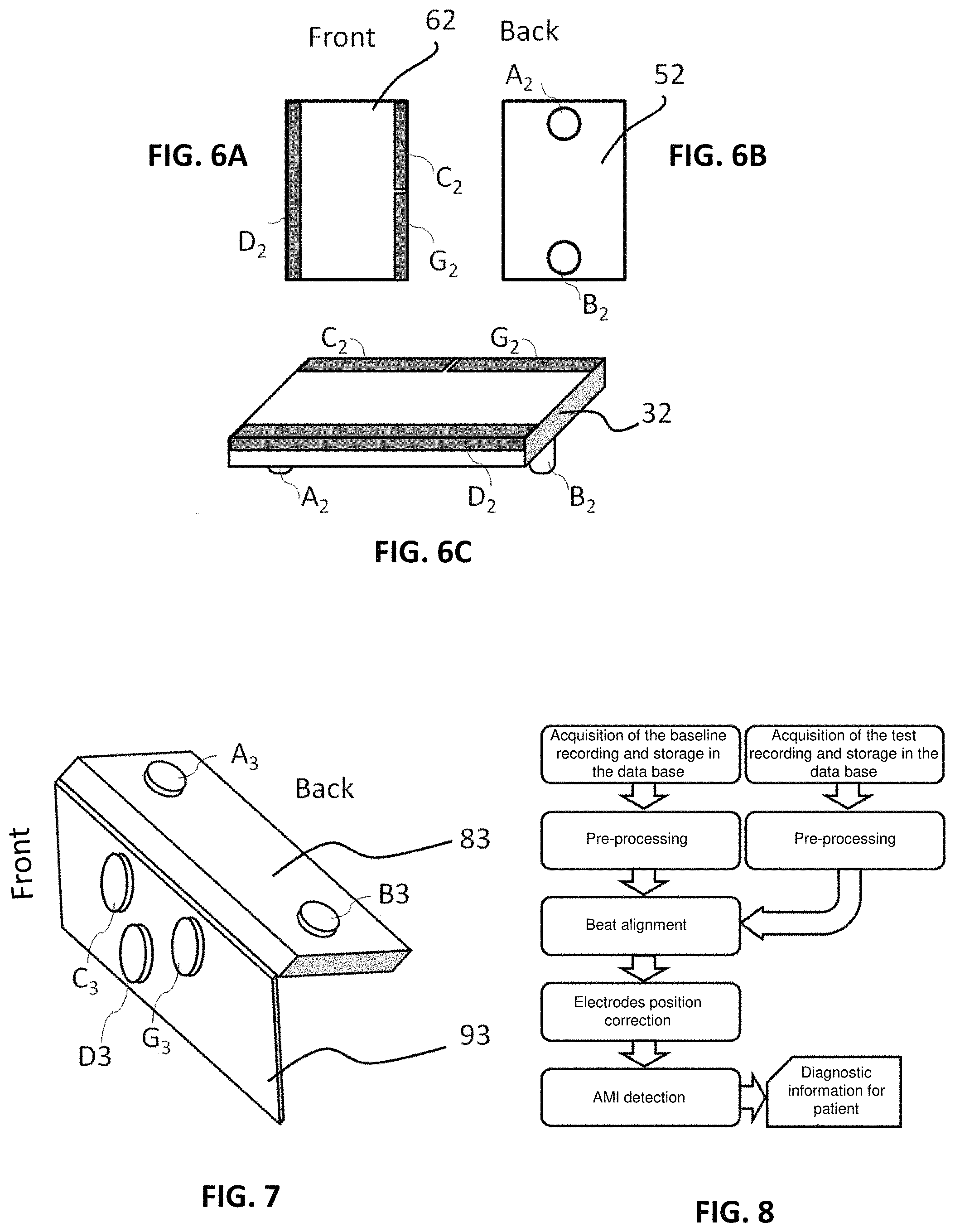 Patent US11793444 Figure 6 – Electrocardiogram patch devices and methods
