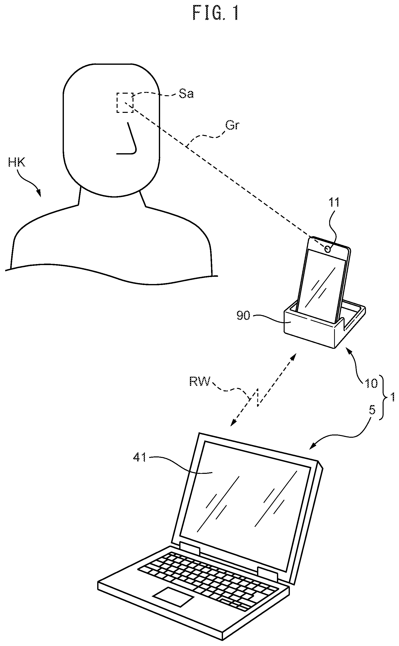 Patent US11793448 Figure 1 – Detection device