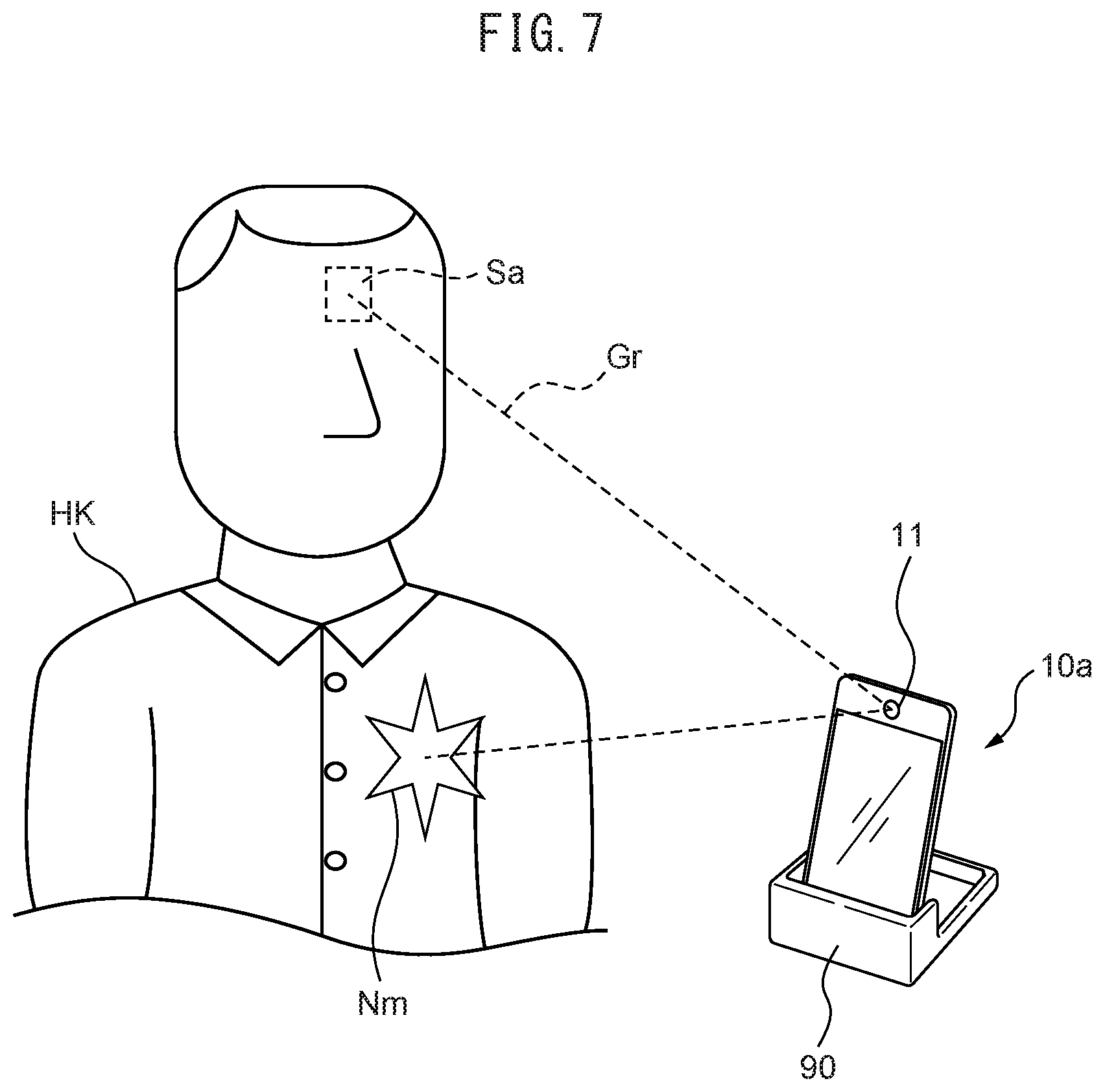 Patent US11793448 Figure 7 – Detection device