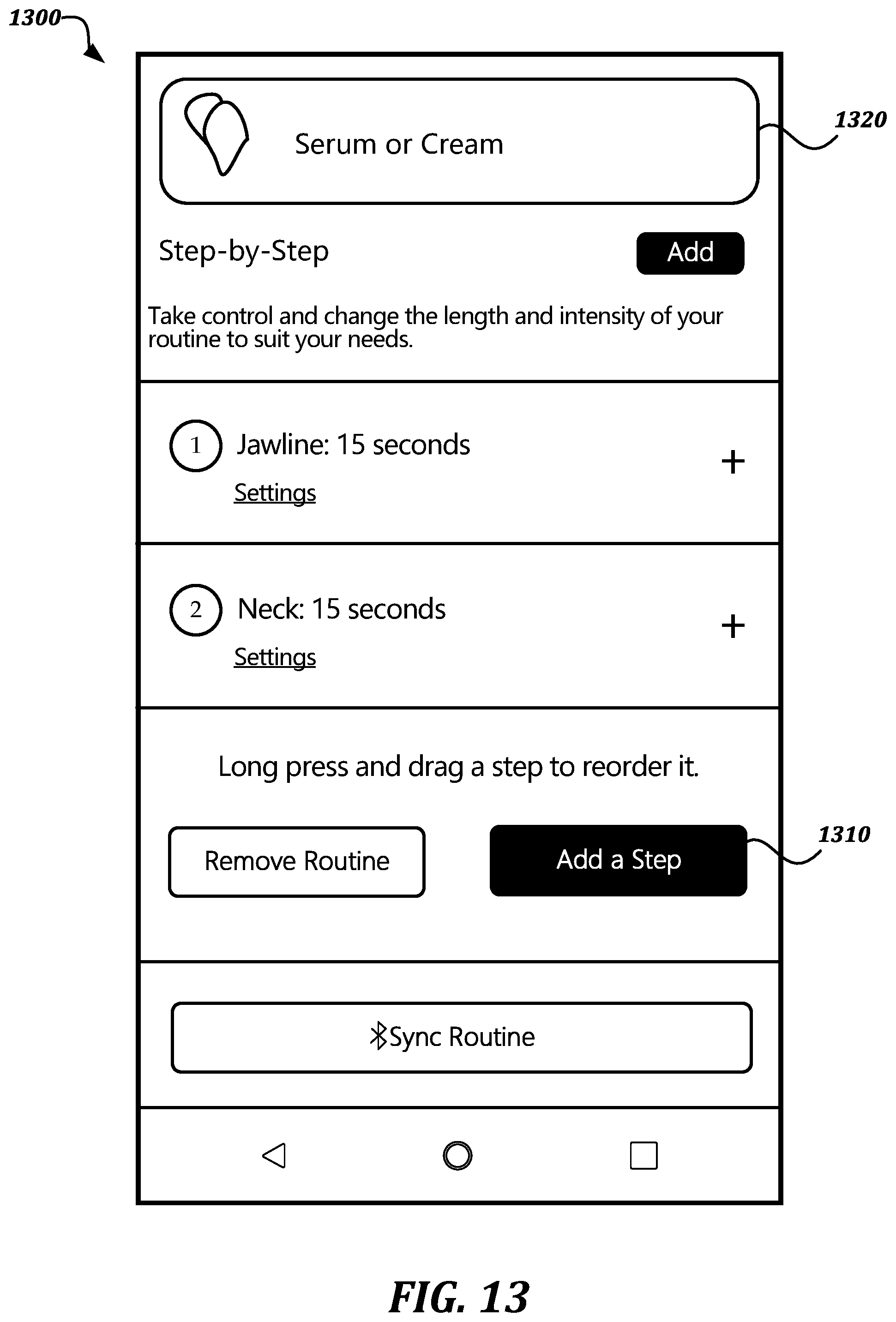 Patent US11793451 Figure 13 – Interface and analysis techniques for customized skin care regimen based on skin diagnostics