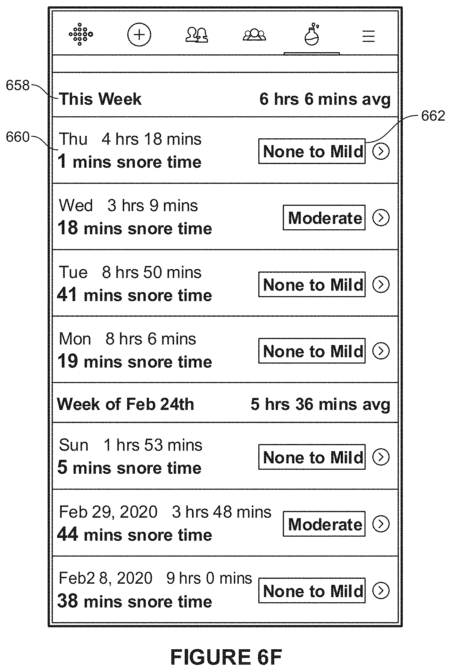 Patent US11793453 Figure 15 – Detecting and measuring snoring