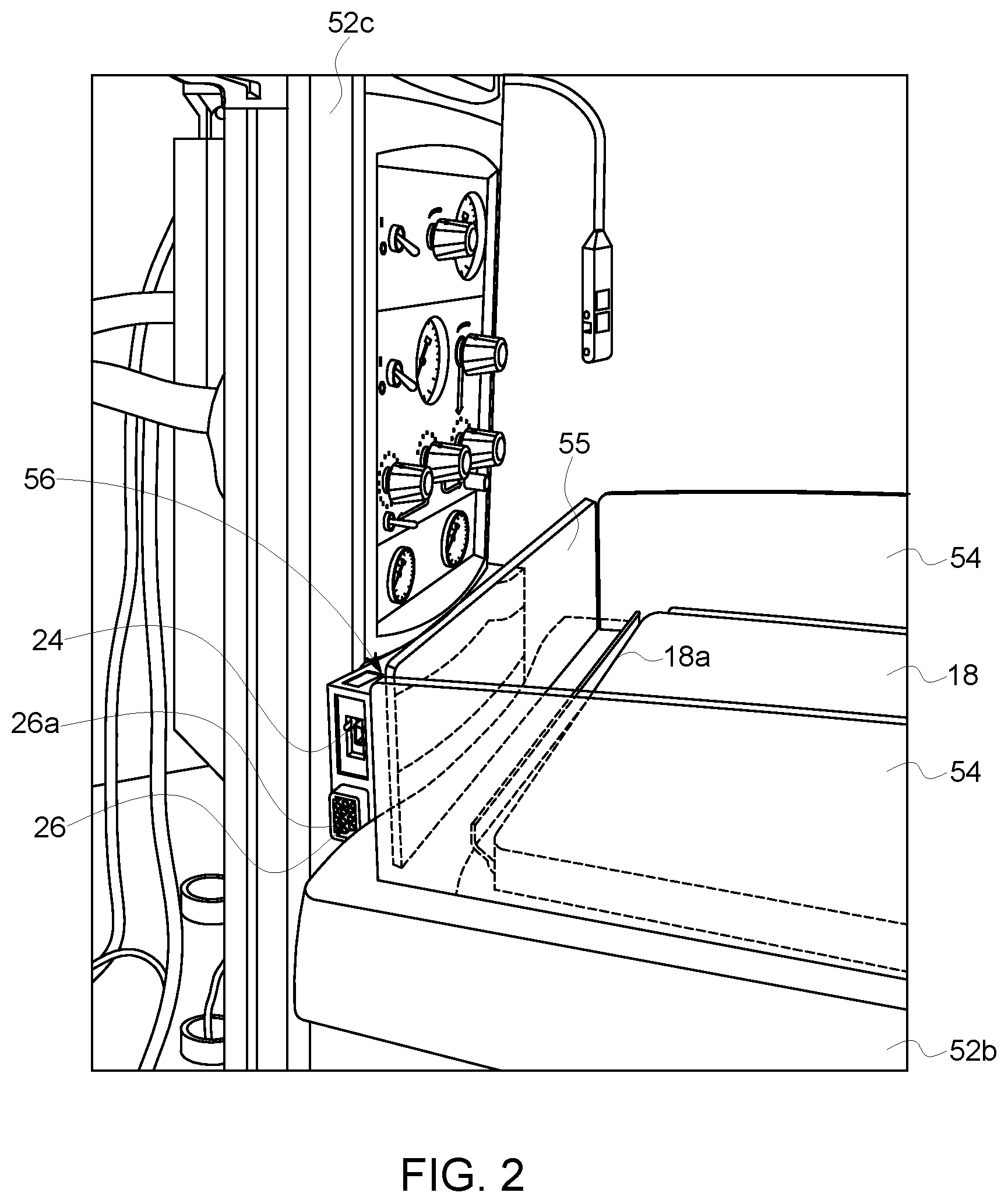 Patent US11793457 Figure 2 – Infant warming system having ECG monitor and method for providing resuscitation assistance