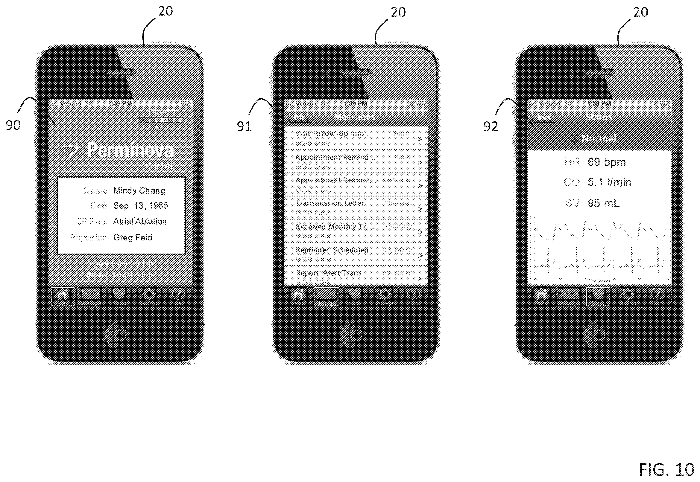 Patent US11793460 Figure 10 – Body-worn sensor for characterizing patients with heart failure