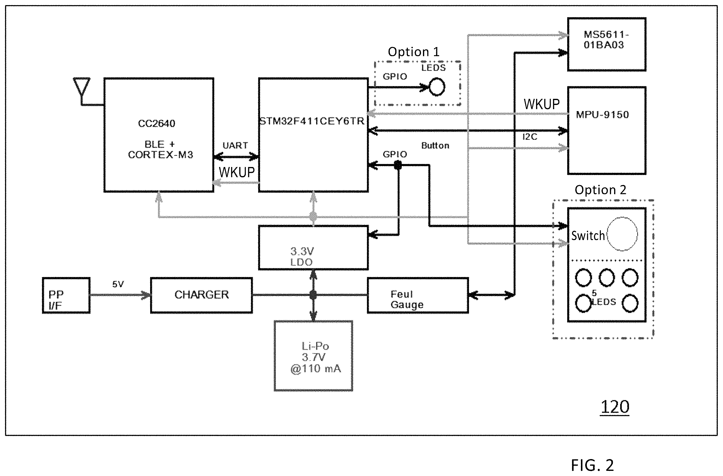 Patent US11793461 Figure 2 – Football smart footwear with automatic personal and team performance statistics extraction