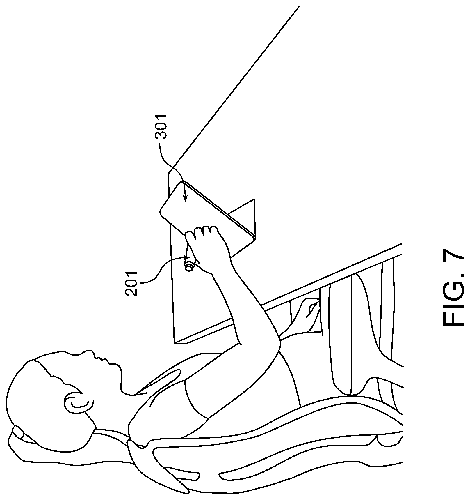 Patent US11793464 Figure 7 – Handheld stylus and base and methods of use