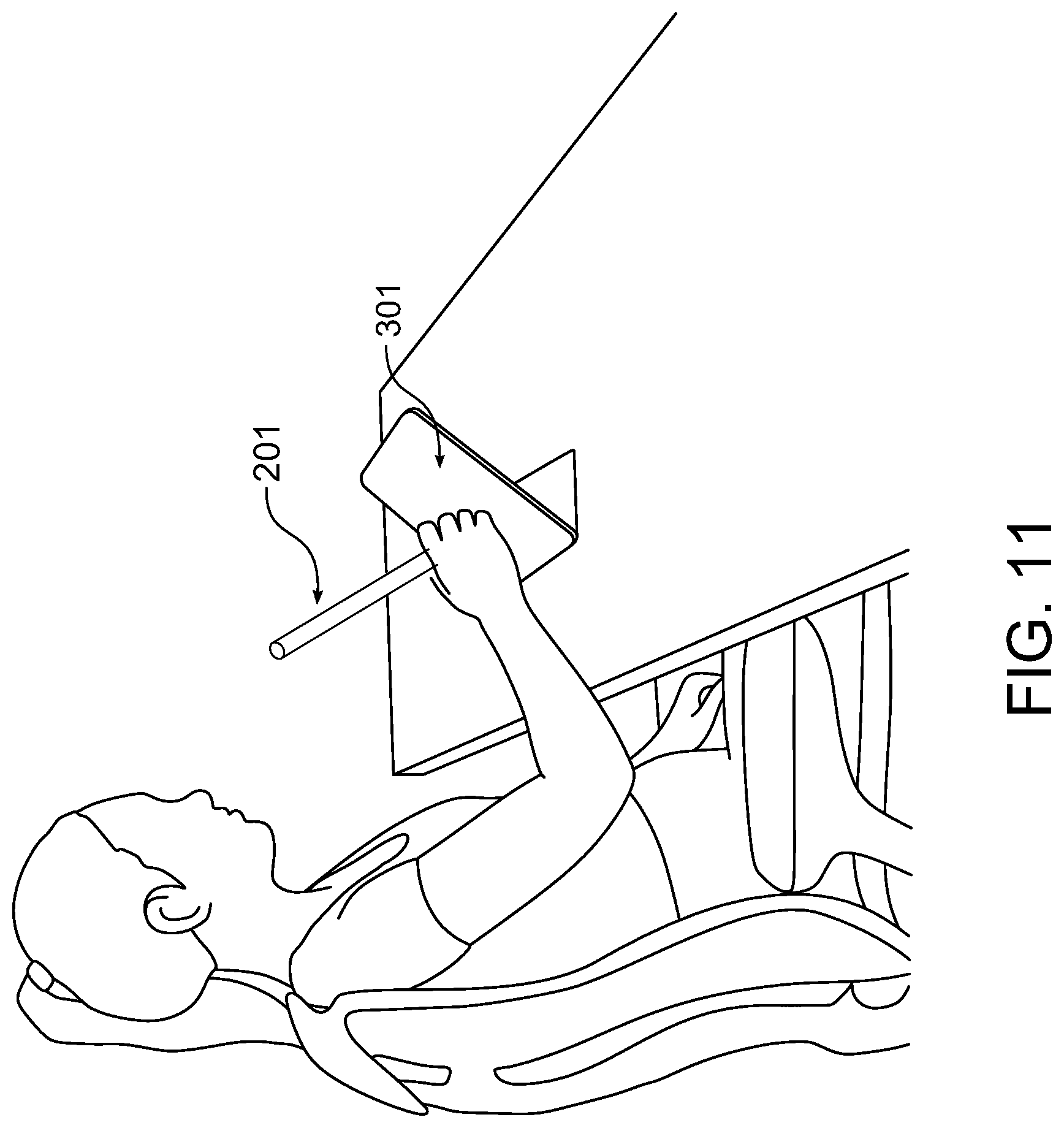 Patent US11793464 Figure 11 – Handheld stylus and base and methods of use