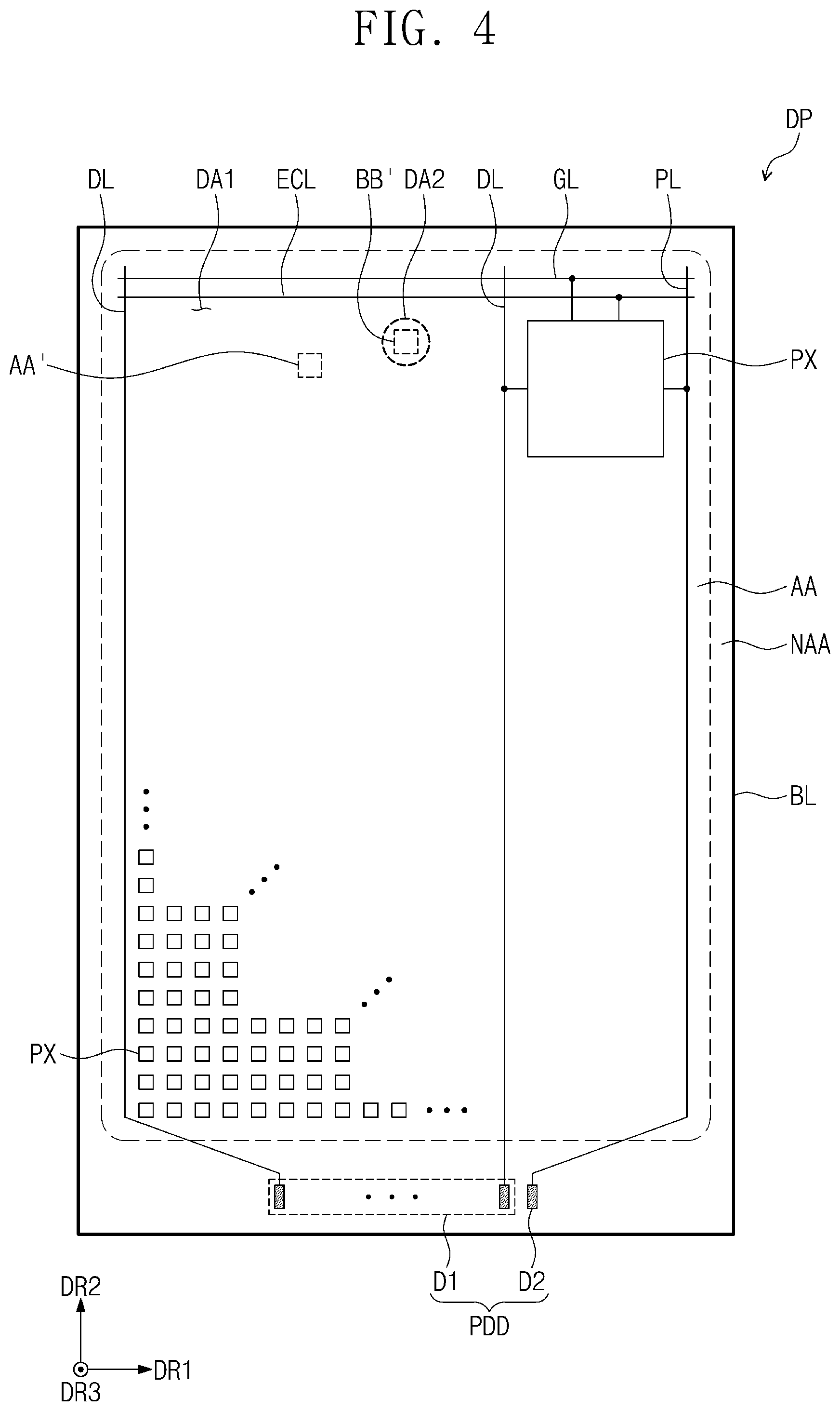 Patent US11793465 Figure 6 – Display device including biometric sensor and operating method thereof
