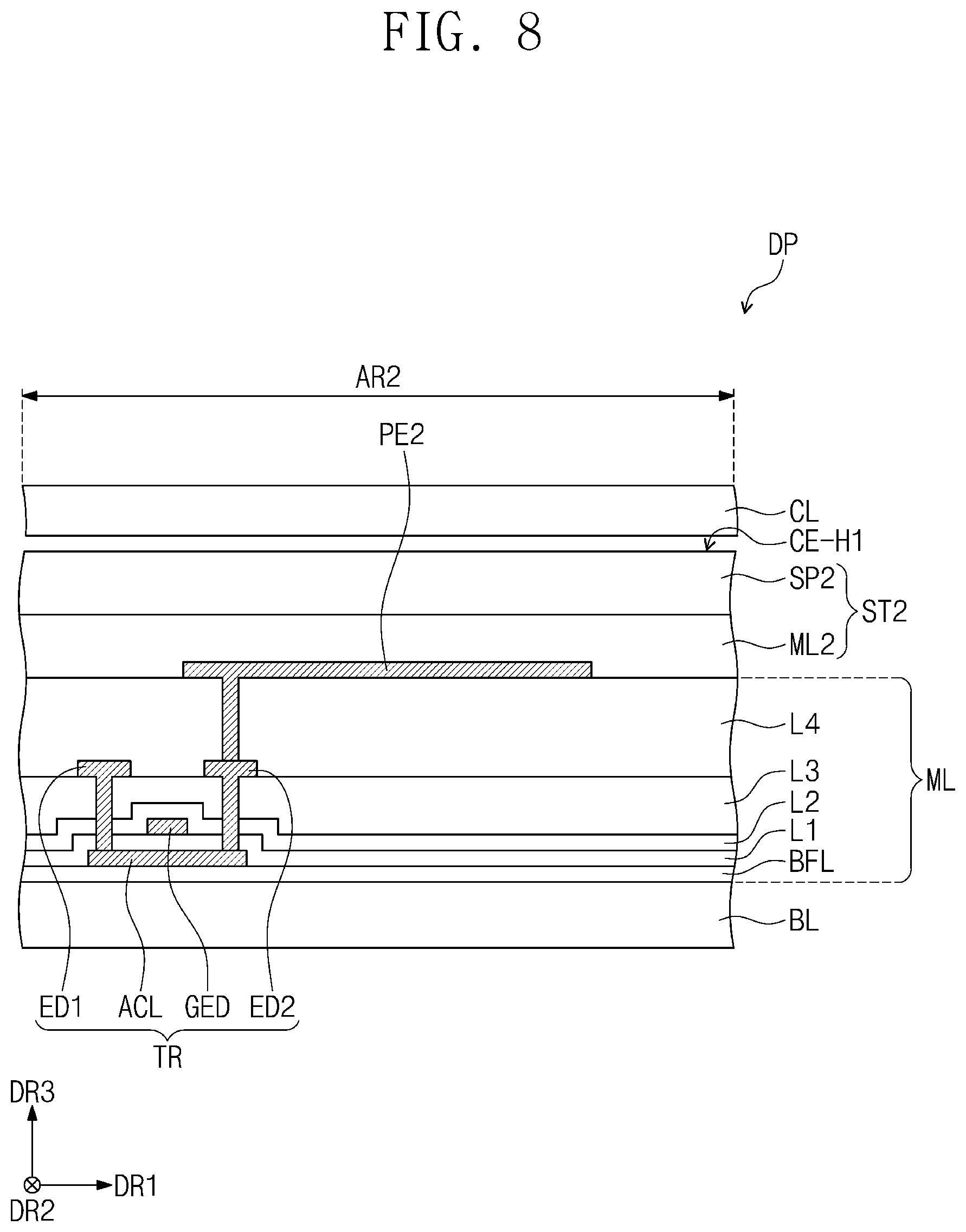 Patent US11793465 Figure 9 – Display device including biometric sensor and operating method thereof