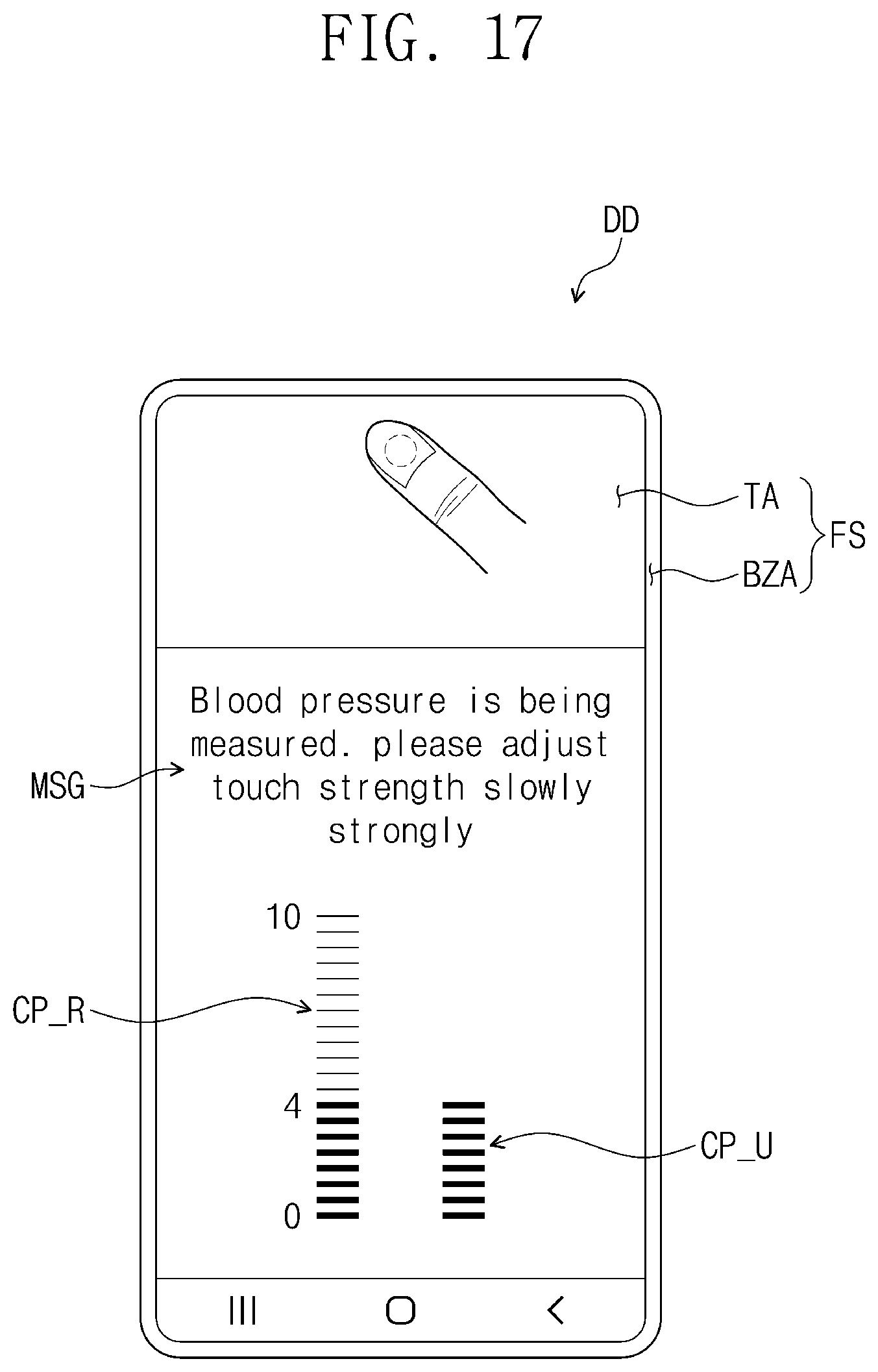 Patent US11793465 Figure 17 – Display device including biometric sensor and operating method thereof