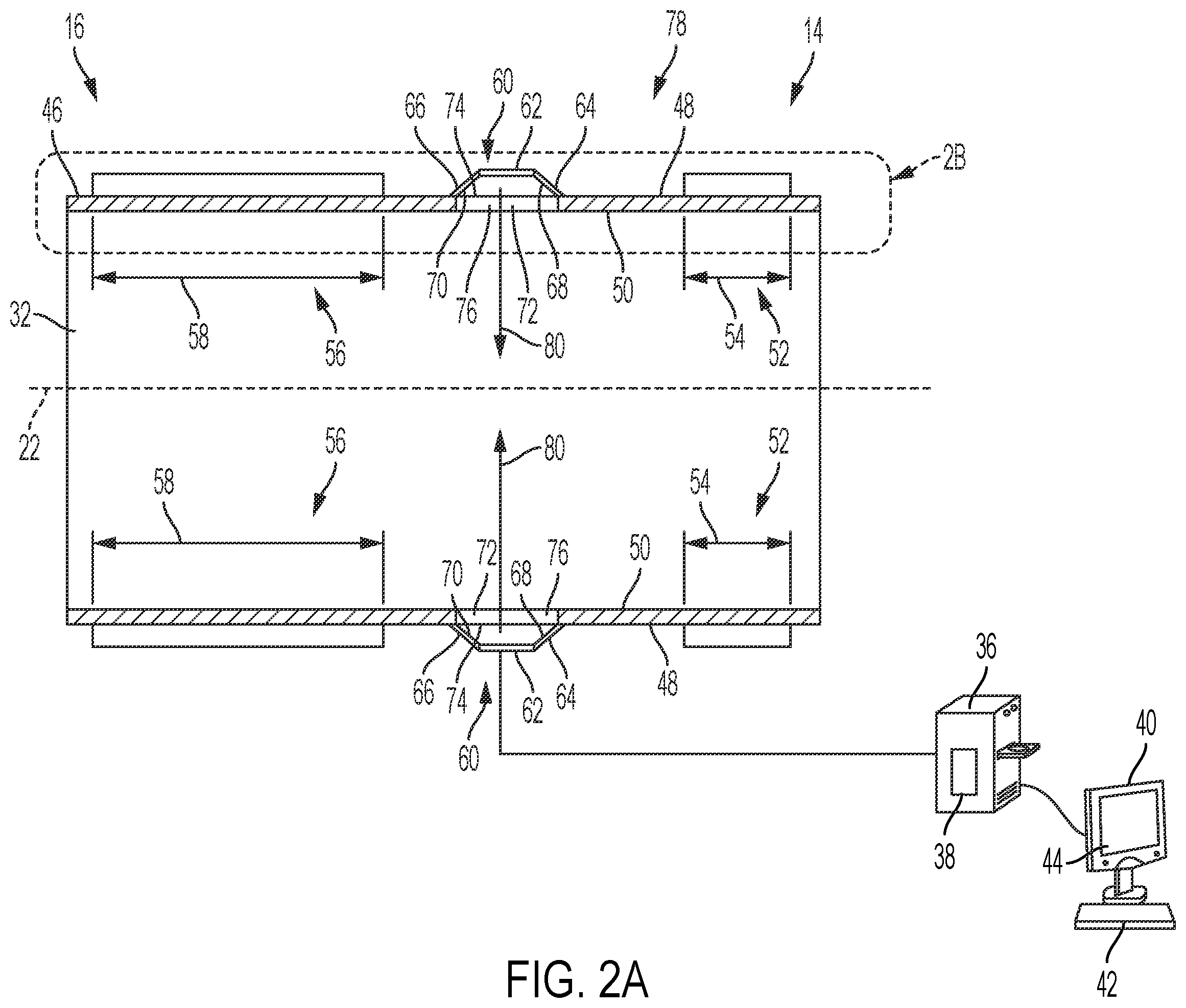 Patent US11793474 Figure 2 – Lighting arrangement for a medical imaging system