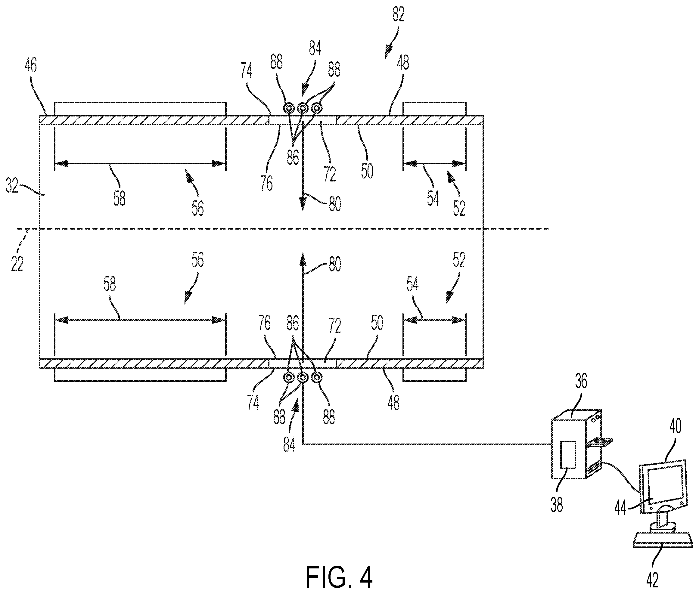 Patent US11793474 Figure 5 – Lighting arrangement for a medical imaging system