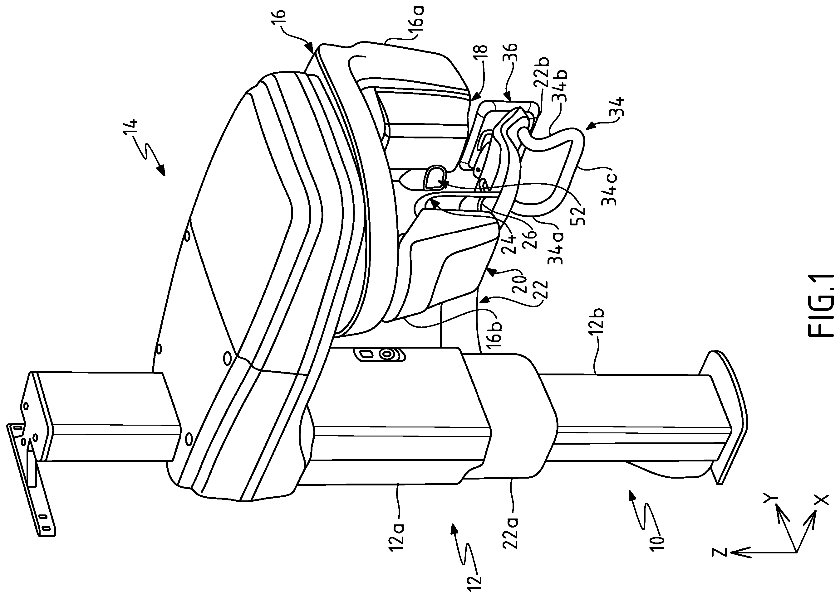 Patent US11793476 Figure 1 – Method and a system for obtaining operating parameters for x ray data acquisition