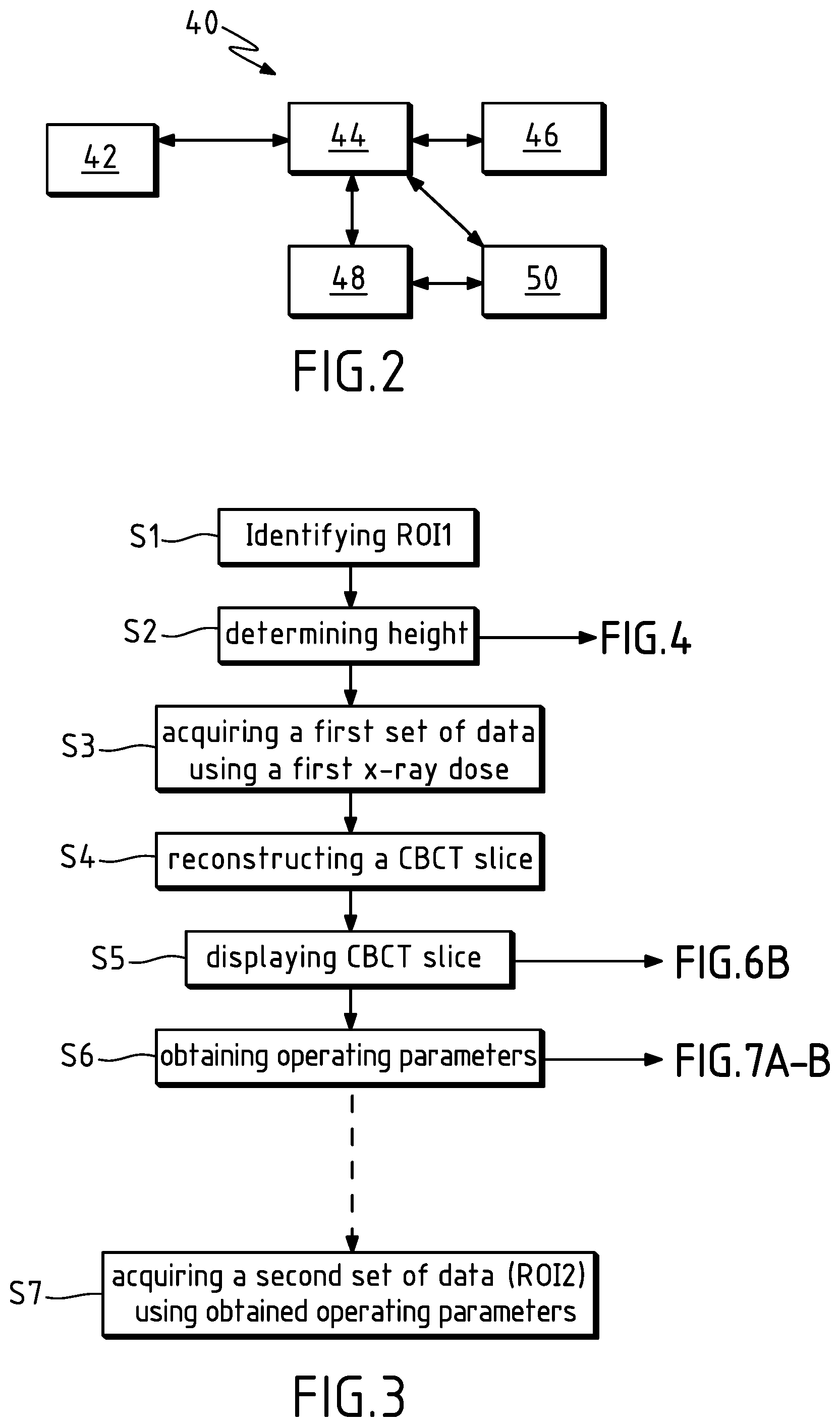 Patent US11793476 Figure 2 – Method and a system for obtaining operating parameters for x ray data acquisition