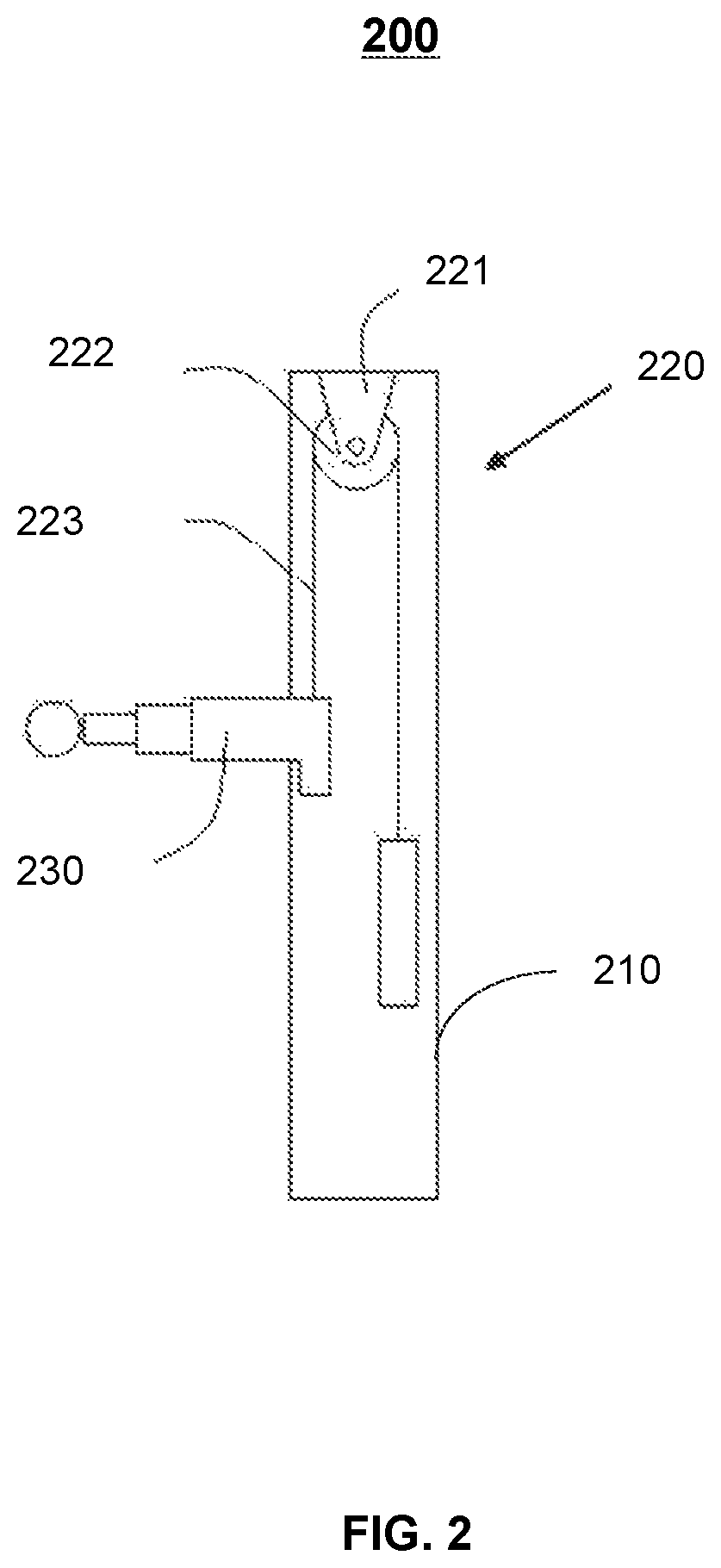 Patent US11793480 Figure 2 – Systems and methods for moving a component of an x-ray machine