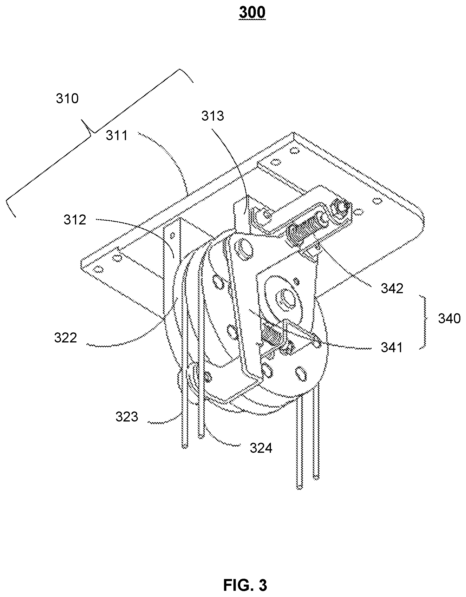 Patent US11793480 Figure 3 – Systems and methods for moving a component of an x-ray machine