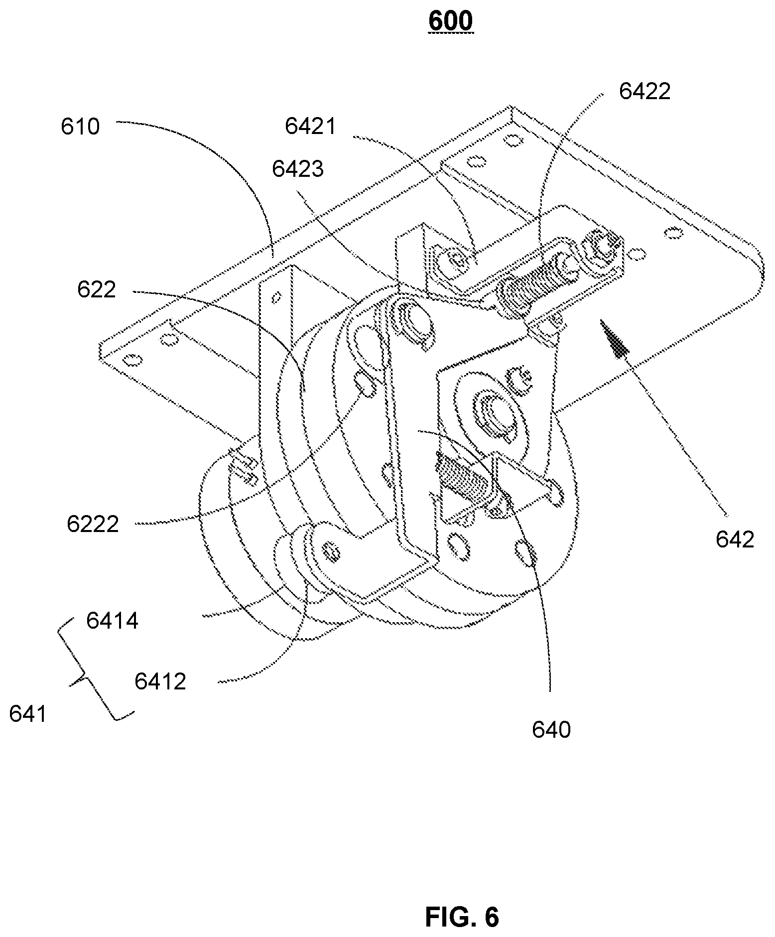 Patent US11793480 Figure 6 – Systems and methods for moving a component of an x-ray machine