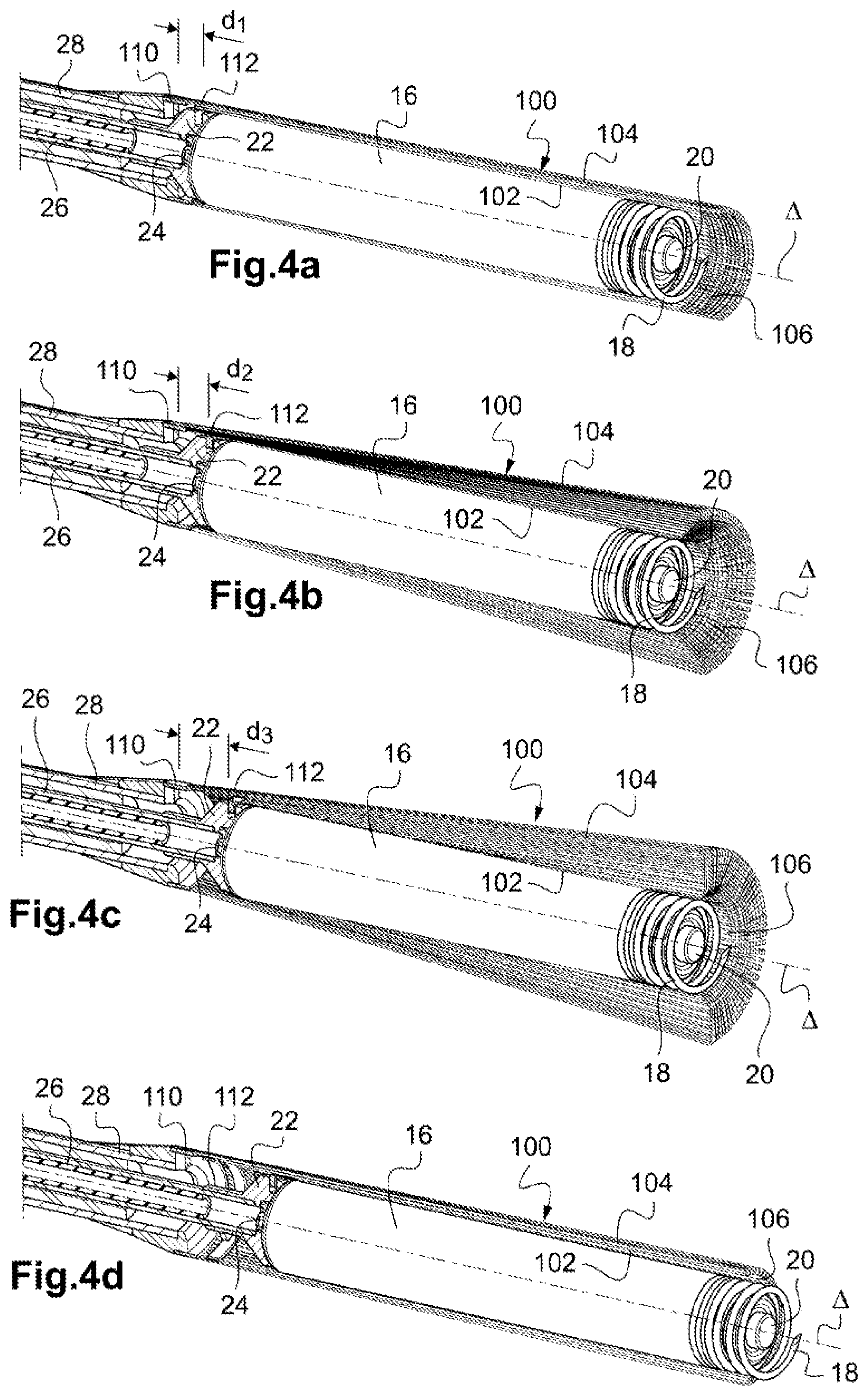 Patent US11793485 Figure 2 – Catheter with built-in ultrasound imaging sensors