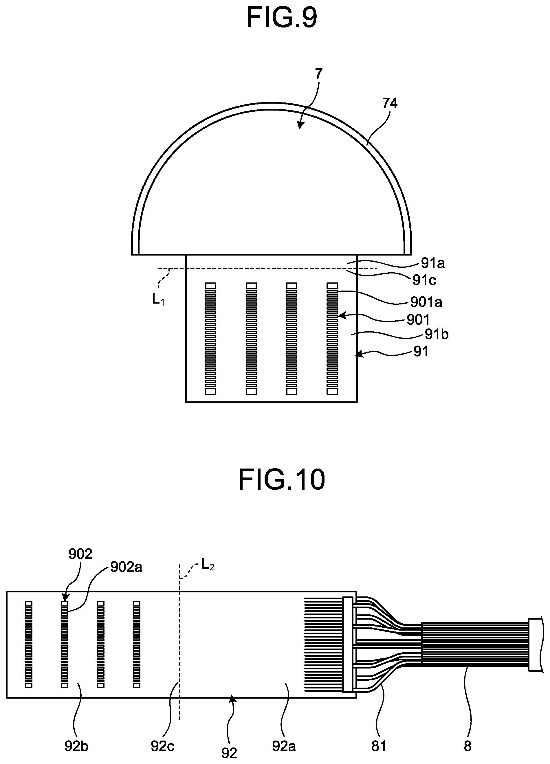 Patent US11793489 Figure 6 – Ultrasound endoscope with flexure relay substrate
