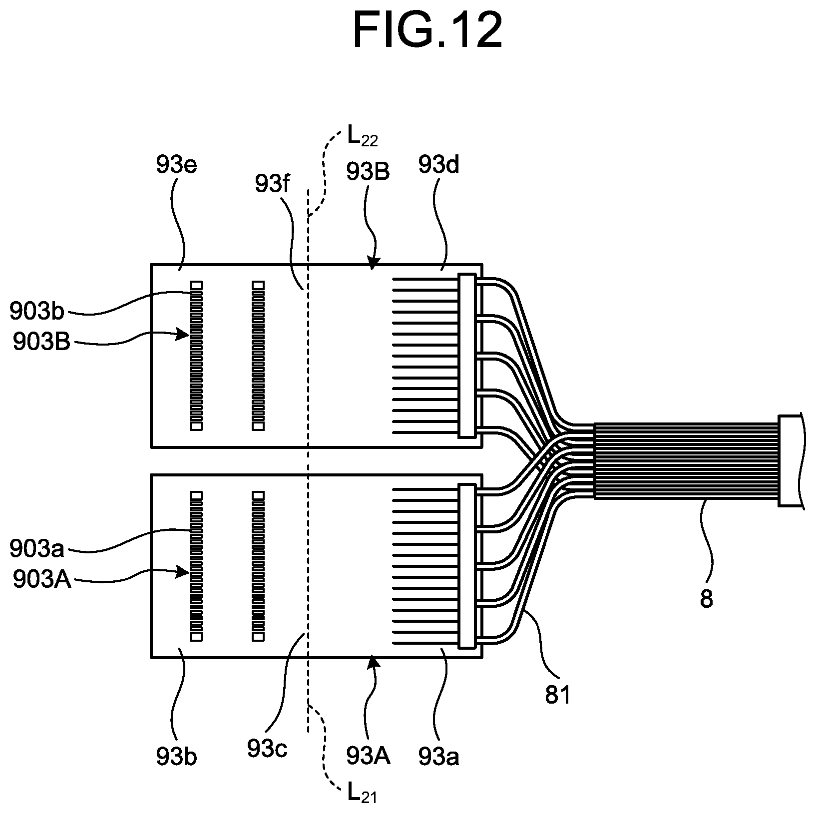 Patent US11793489 Figure 8 – Ultrasound endoscope with flexure relay substrate