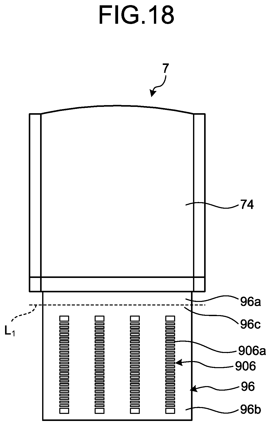 Patent US11793489 Figure 14 – Ultrasound endoscope with flexure relay substrate
