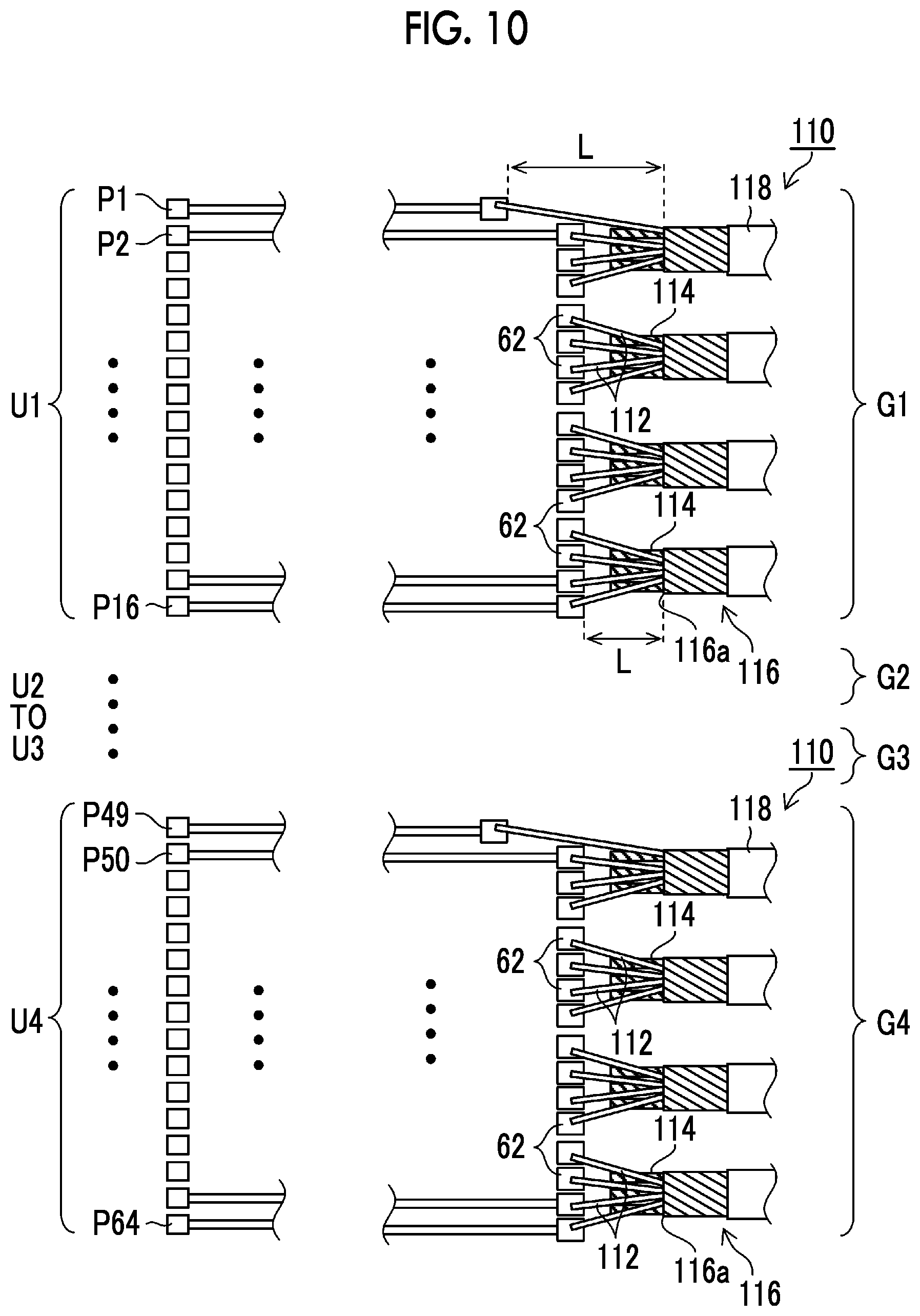 Patent US11793495 Figure 10 – Ultrasound endoscope for suppressing image quality deterioration by dividing ultrasound transducers into drive units