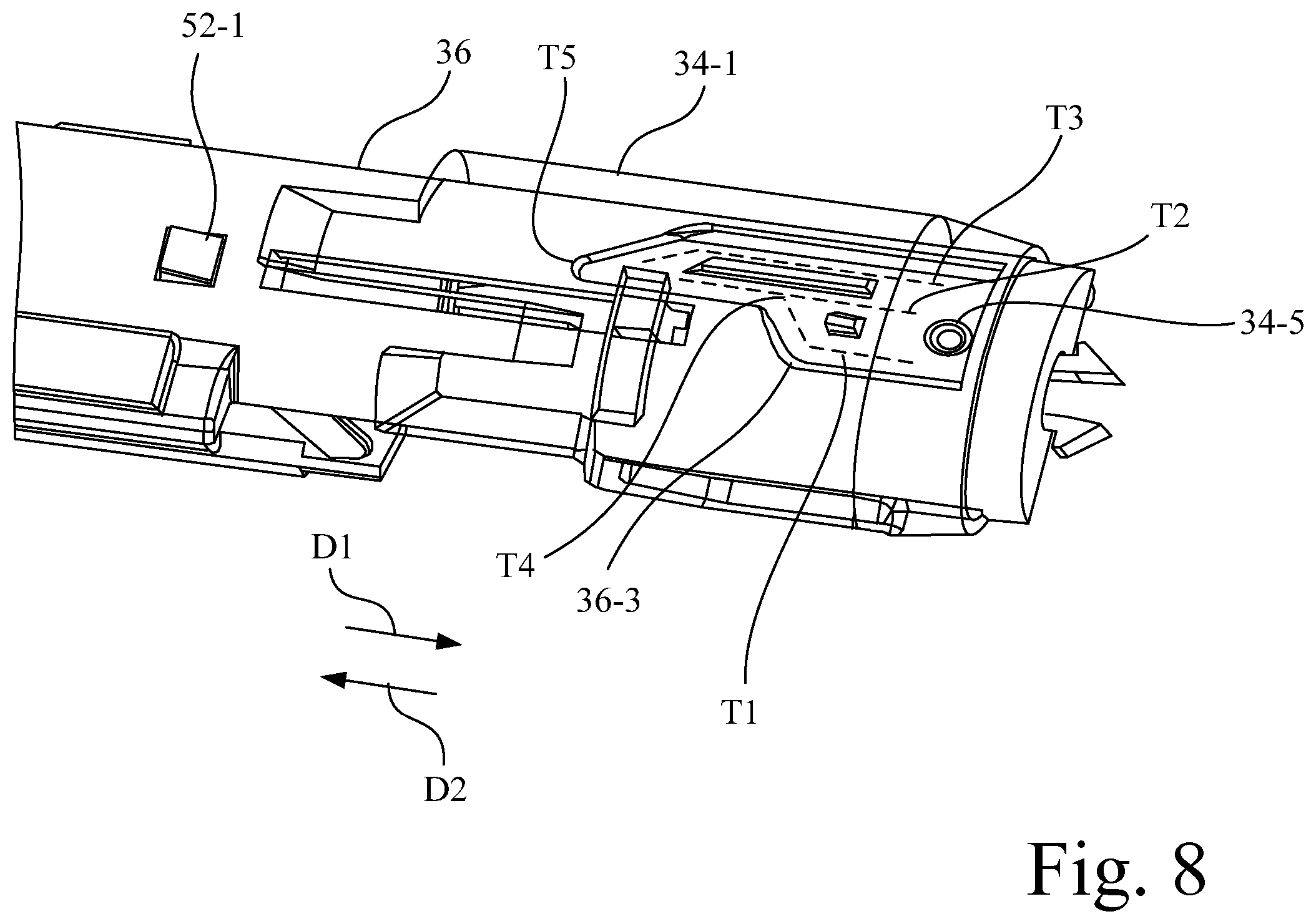 Patent US11793497 Figure 8 – Core needle biopsy device