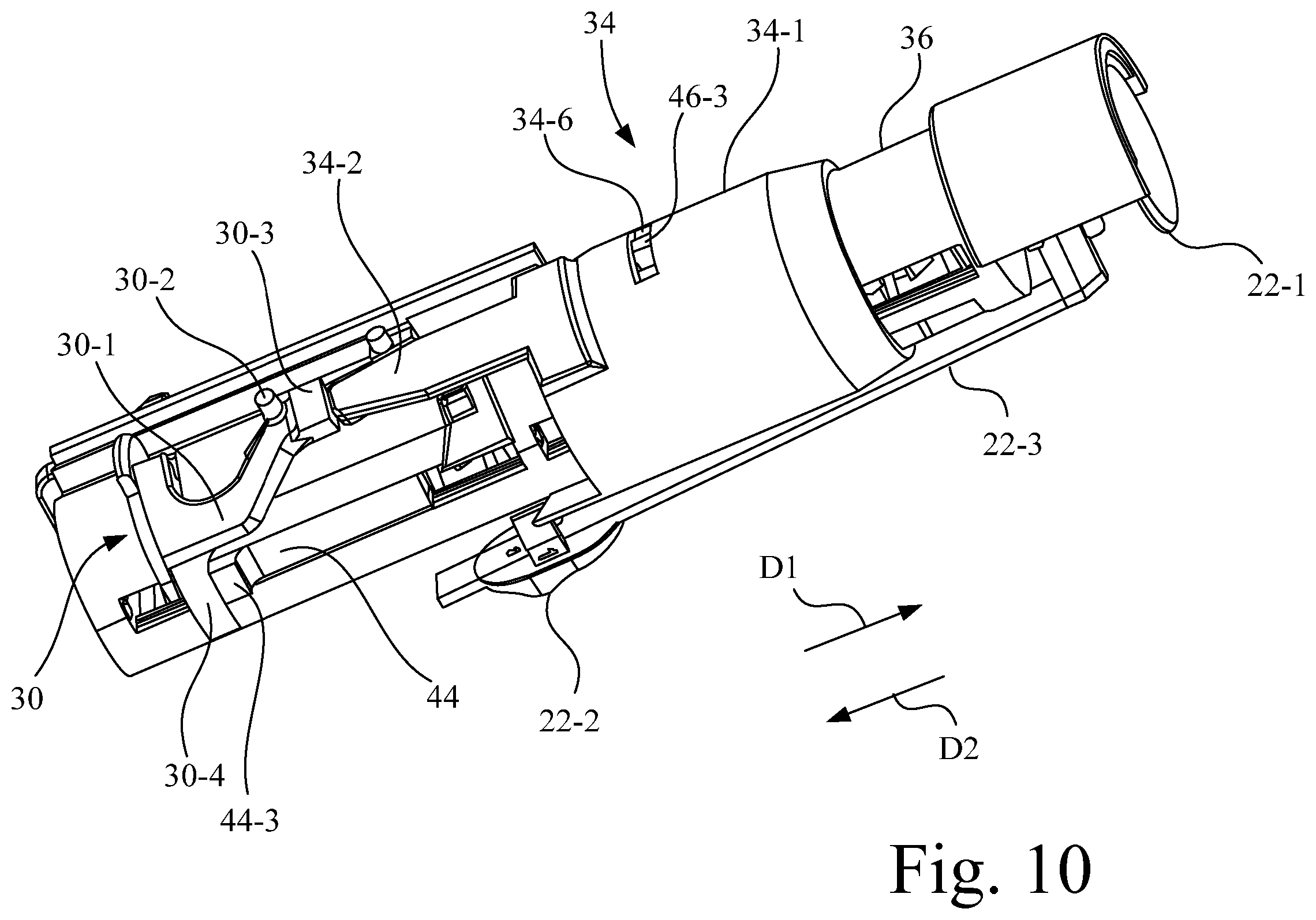 Patent US11793497 Figure 10 – Core needle biopsy device