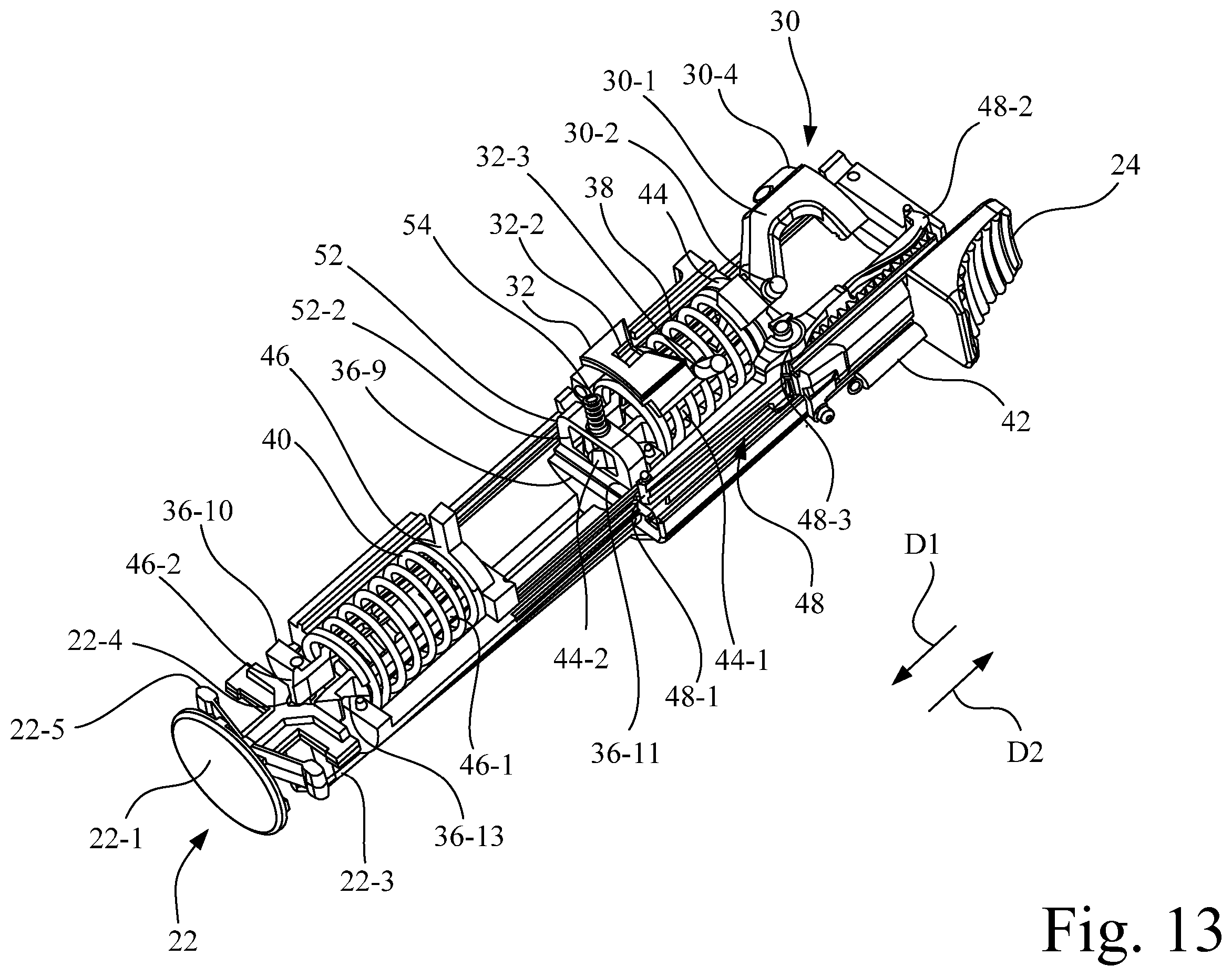Patent US11793497 Figure 13 – Core needle biopsy device