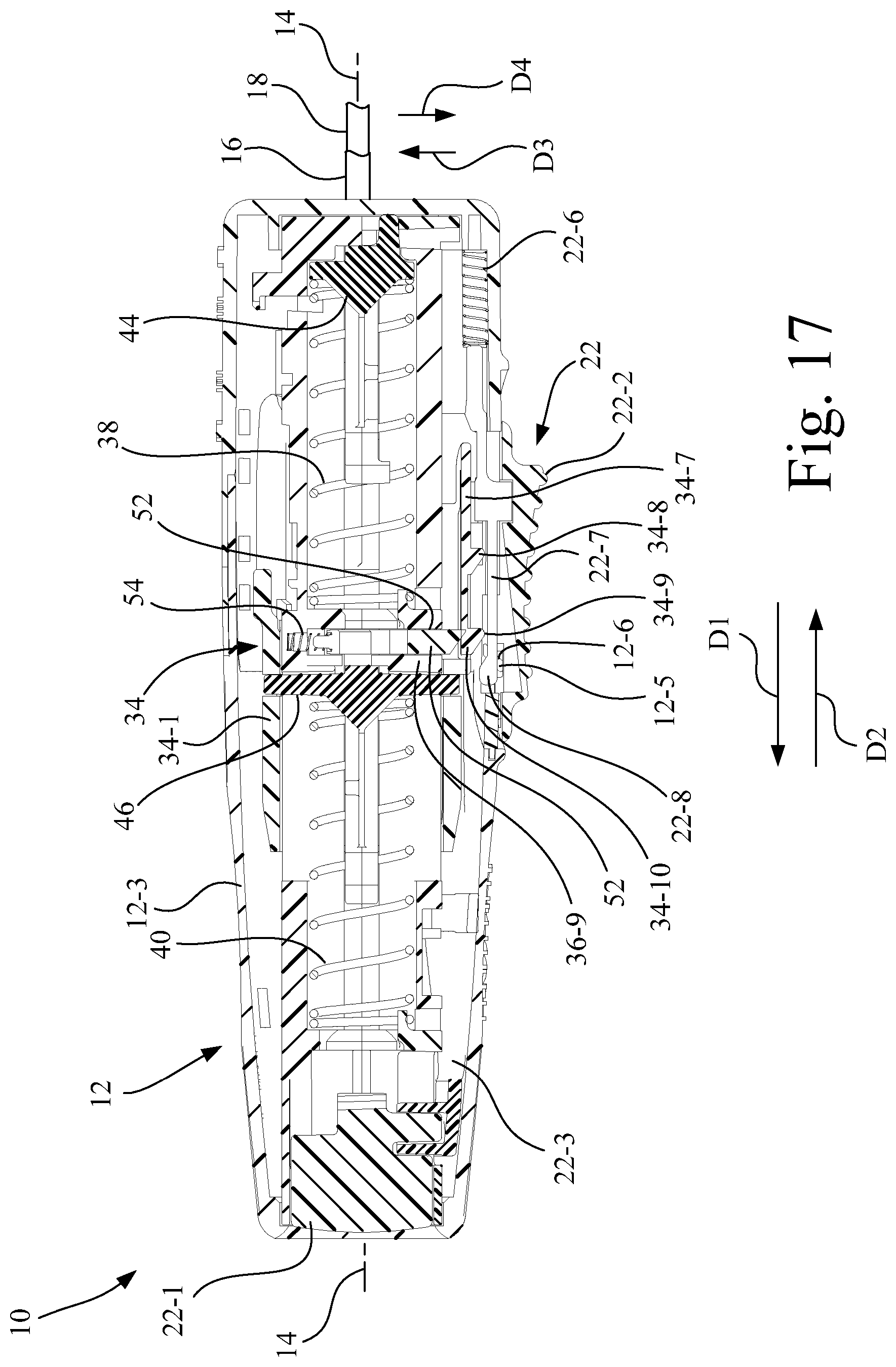 Patent US11793497 Figure 18 – Core needle biopsy device