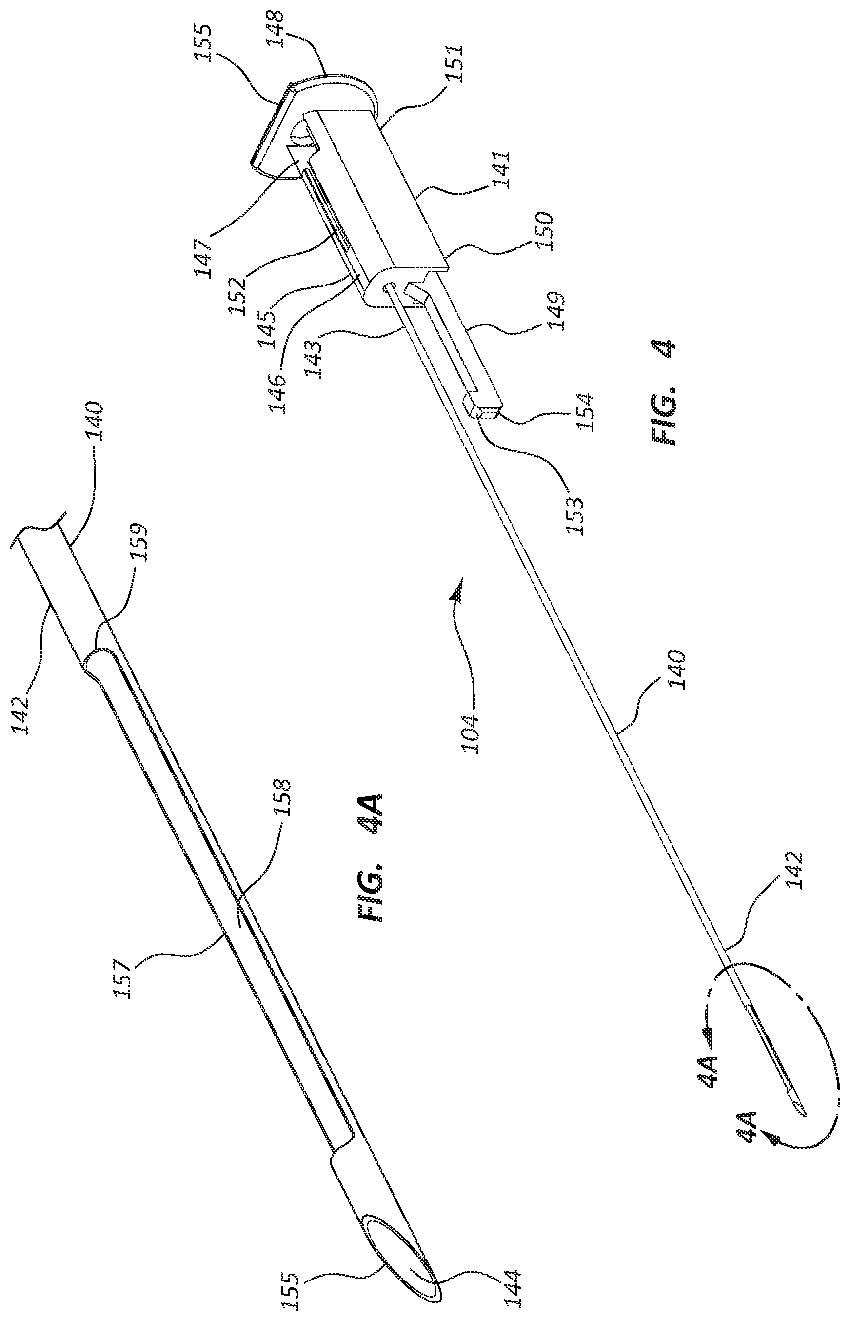 Patent US11793498 Figure 4 – Biopsy needle devices and methods of use