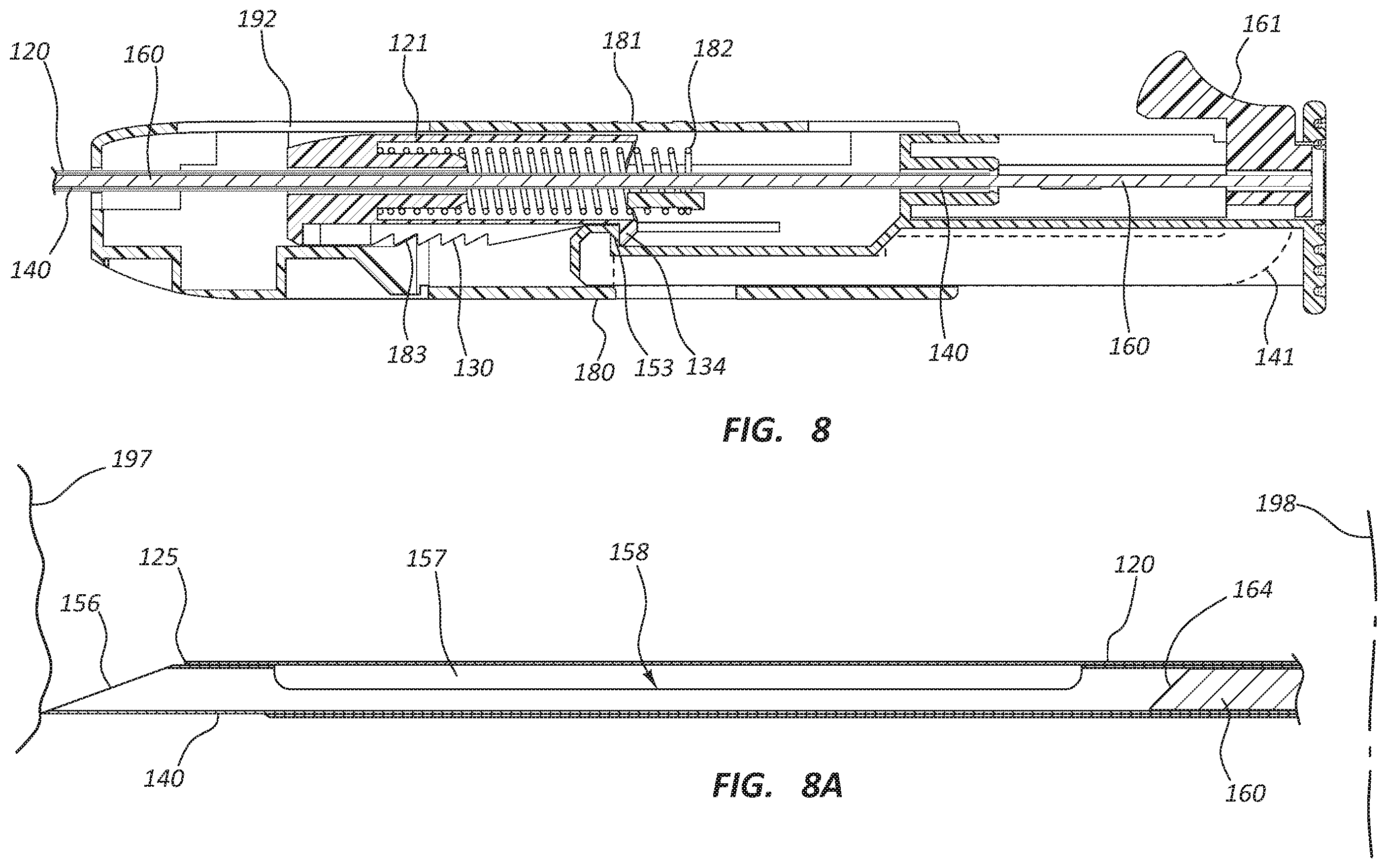 Patent US11793498 Figure 8 – Biopsy needle devices and methods of use