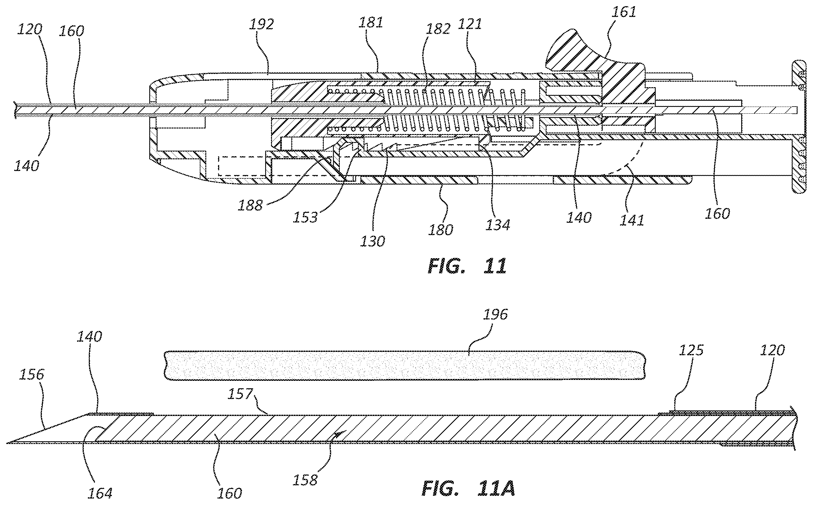 Patent US11793498 Figure 11 – Biopsy needle devices and methods of use
