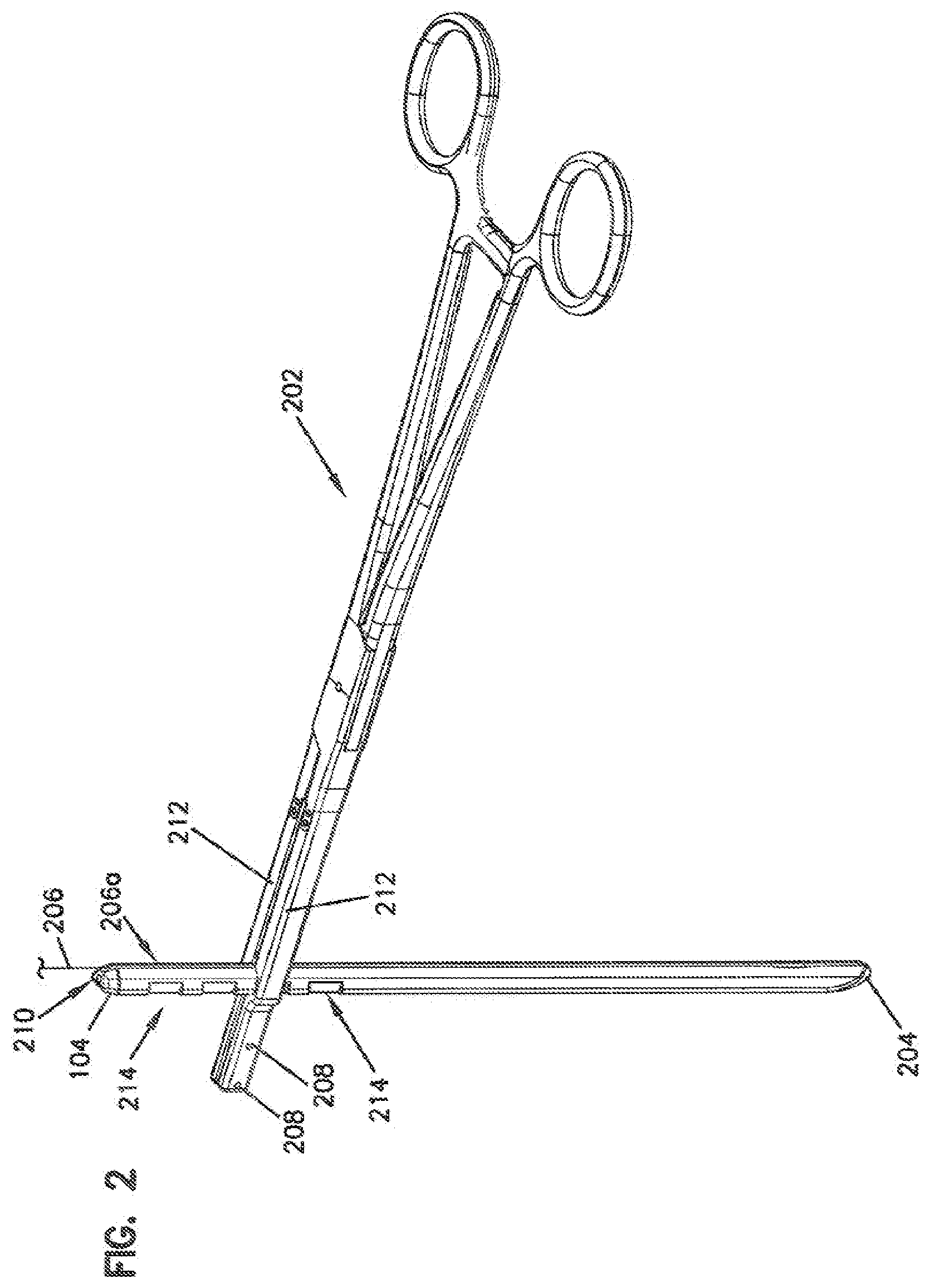 Patent US11793504 Figure 2 – Surgical retractor system and methods of use