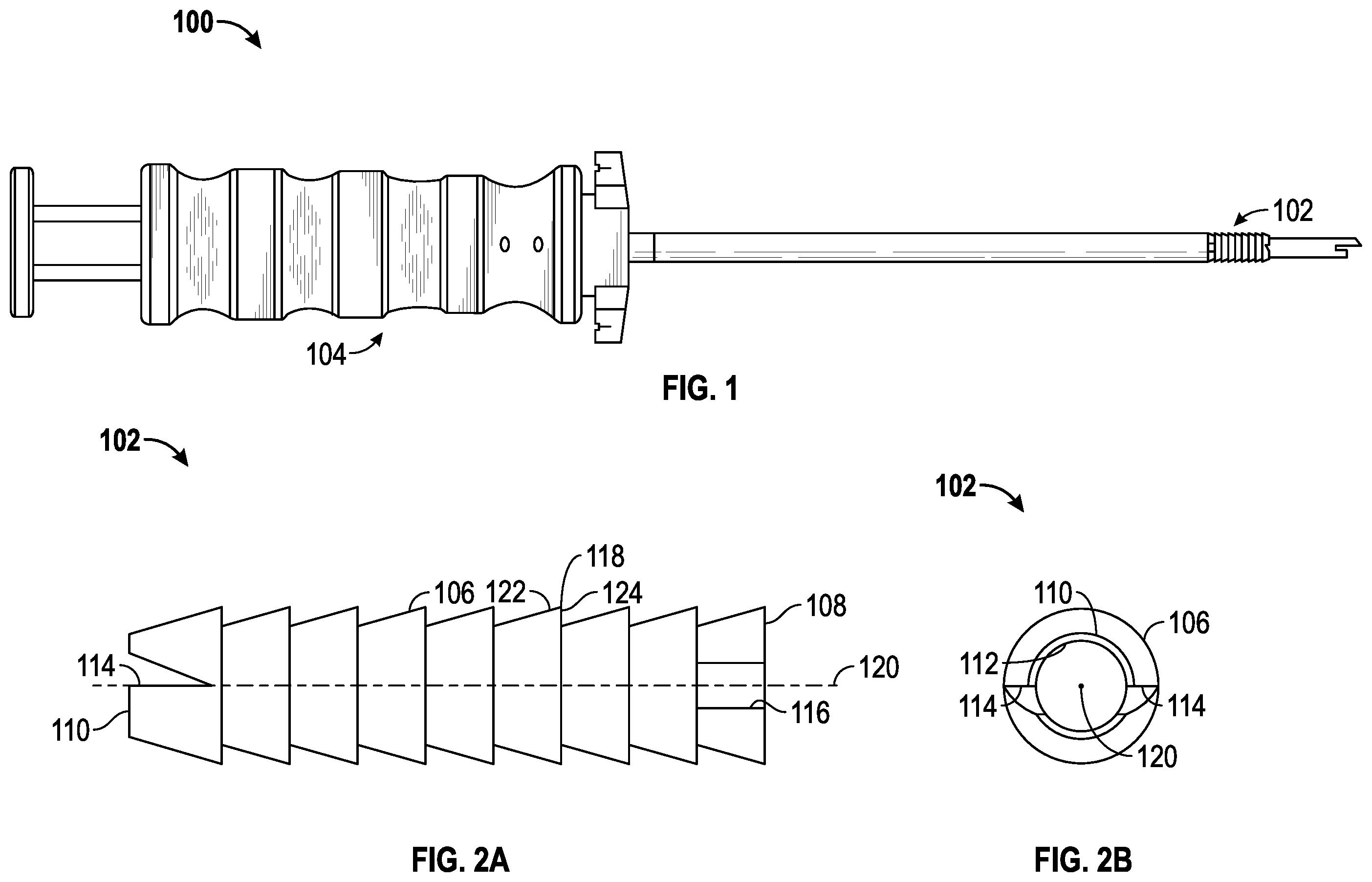 Patent US11793506 Figure 1 – Suture anchor system and method