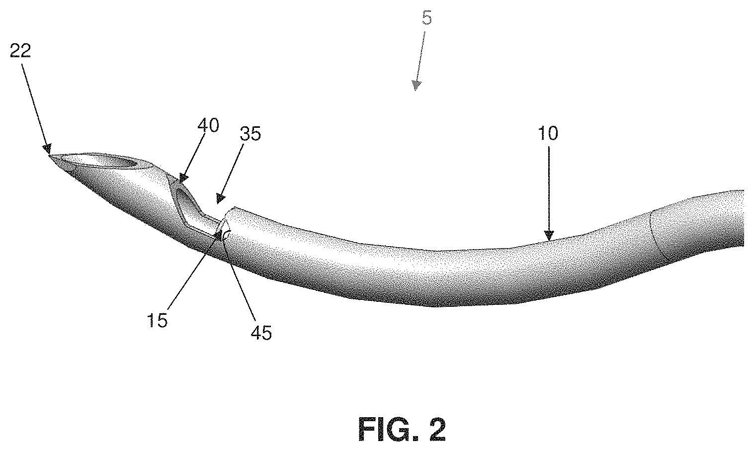 Patent US11793507 Figure 2 – Method and apparatus for passing suture through tissue