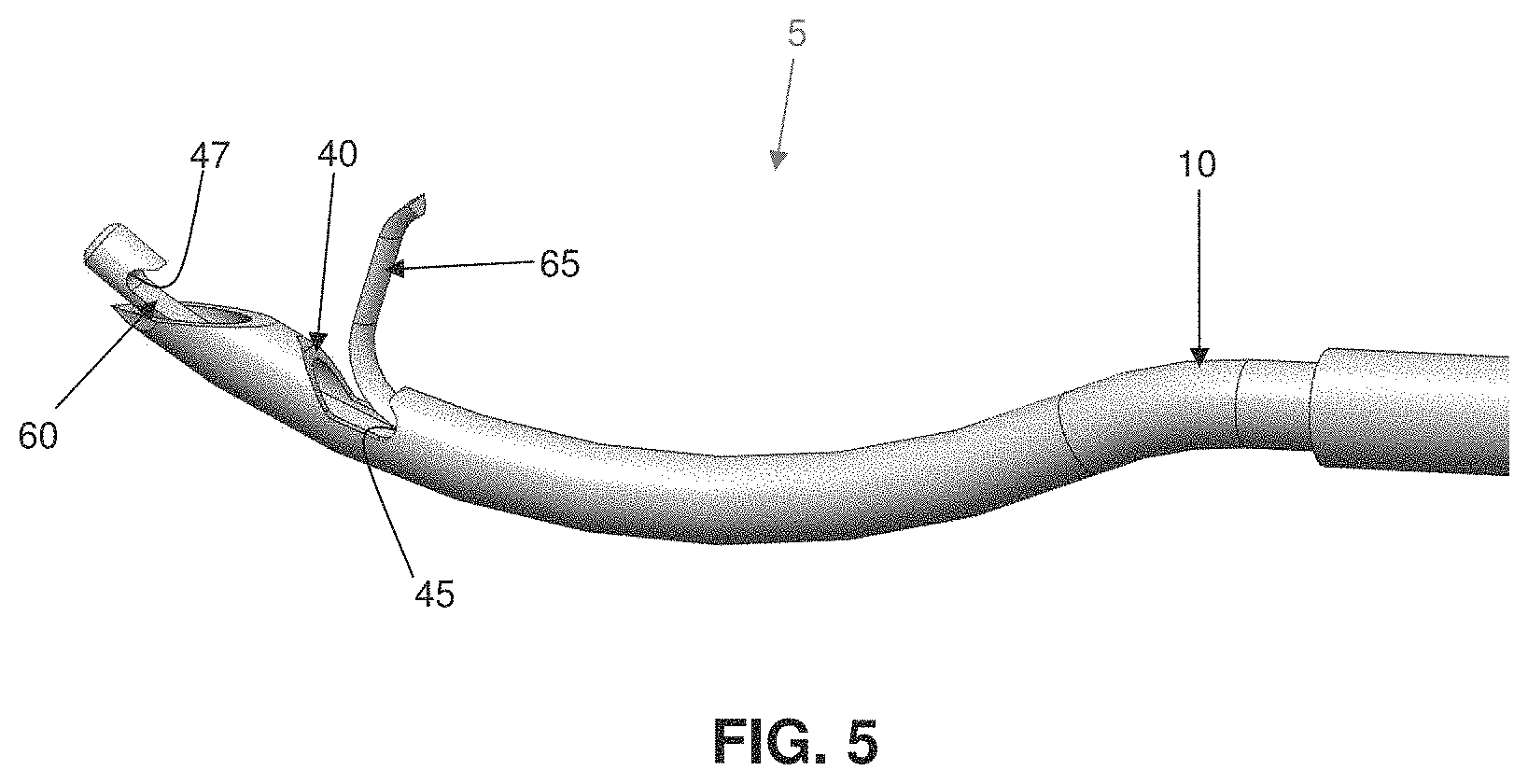 Patent US11793507 Figure 5 – Method and apparatus for passing suture through tissue