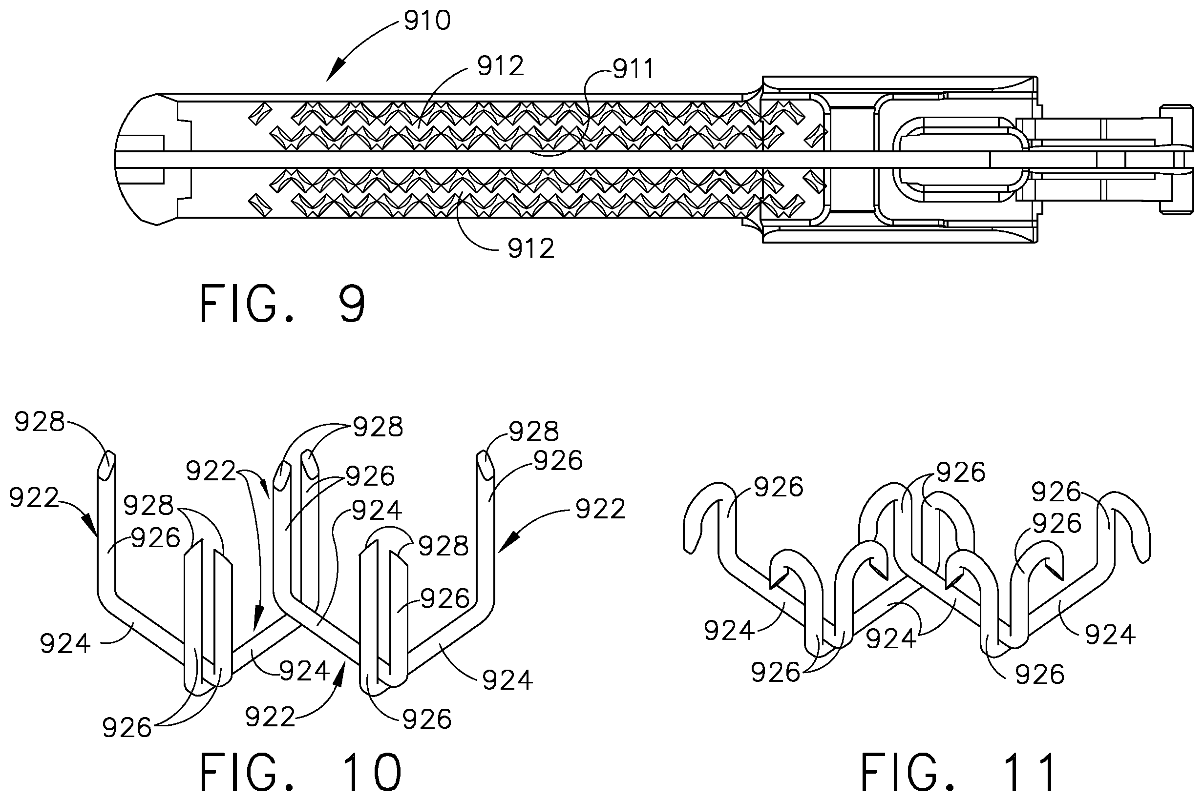 Patent US11793509 Figure 8 – Staple cartridge including an implantable layer