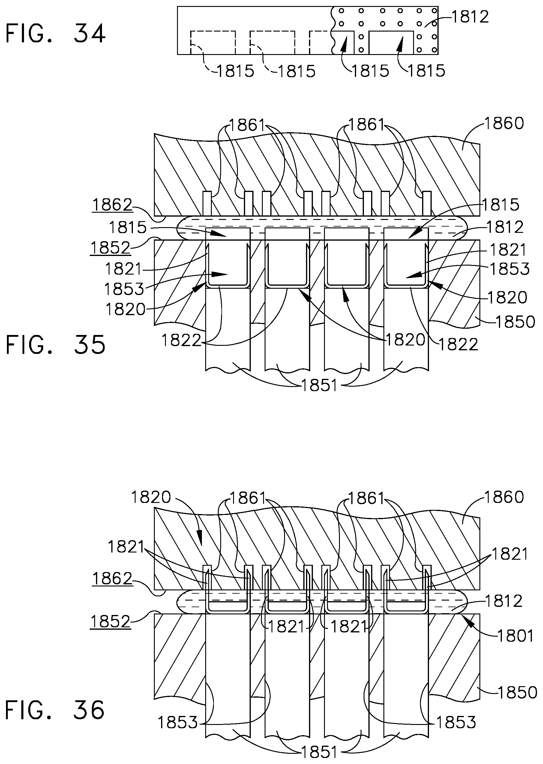 Patent US11793509 Figure 19 – Staple cartridge including an implantable layer