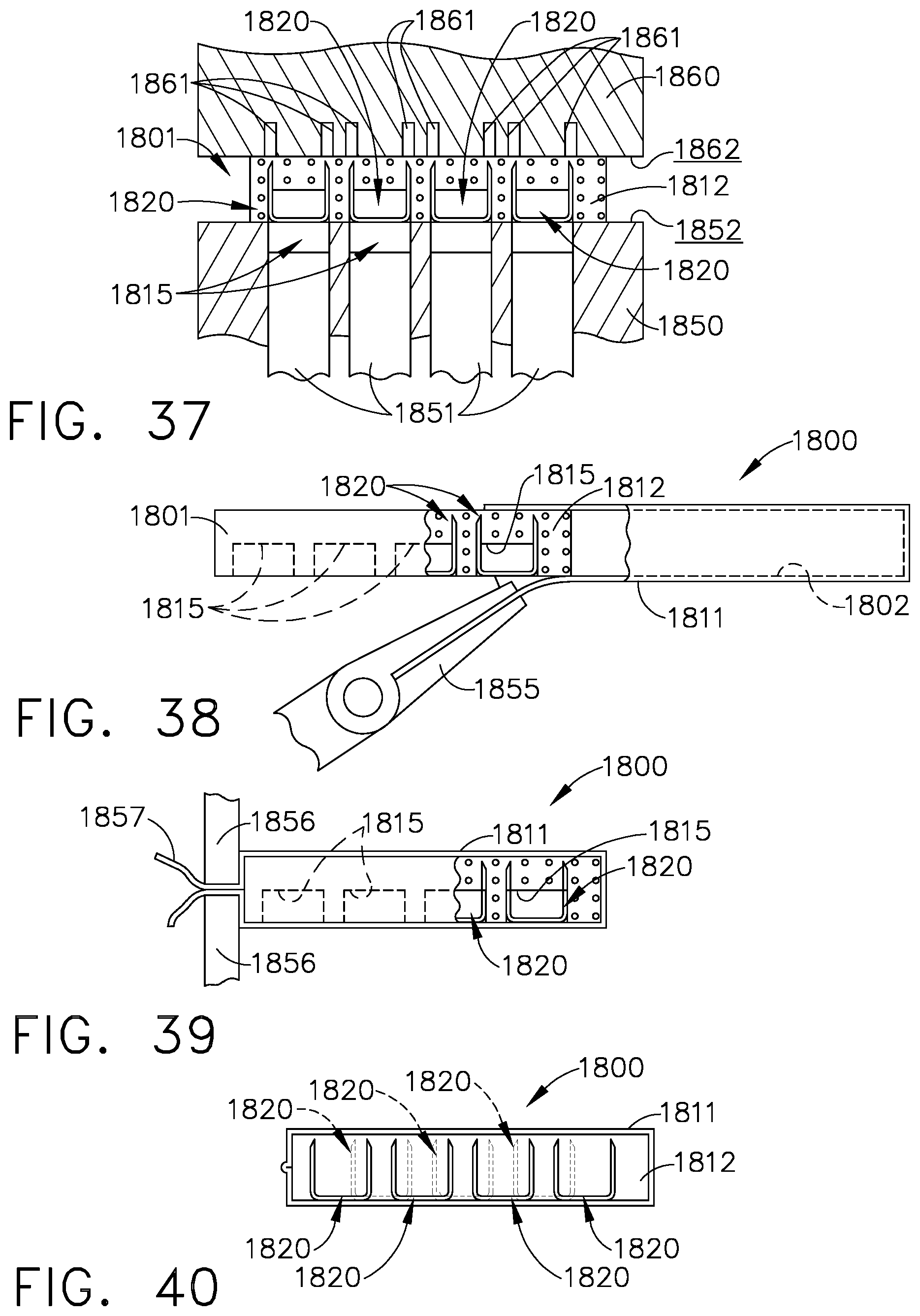 Patent US11793509 Figure 20 – Staple cartridge including an implantable layer