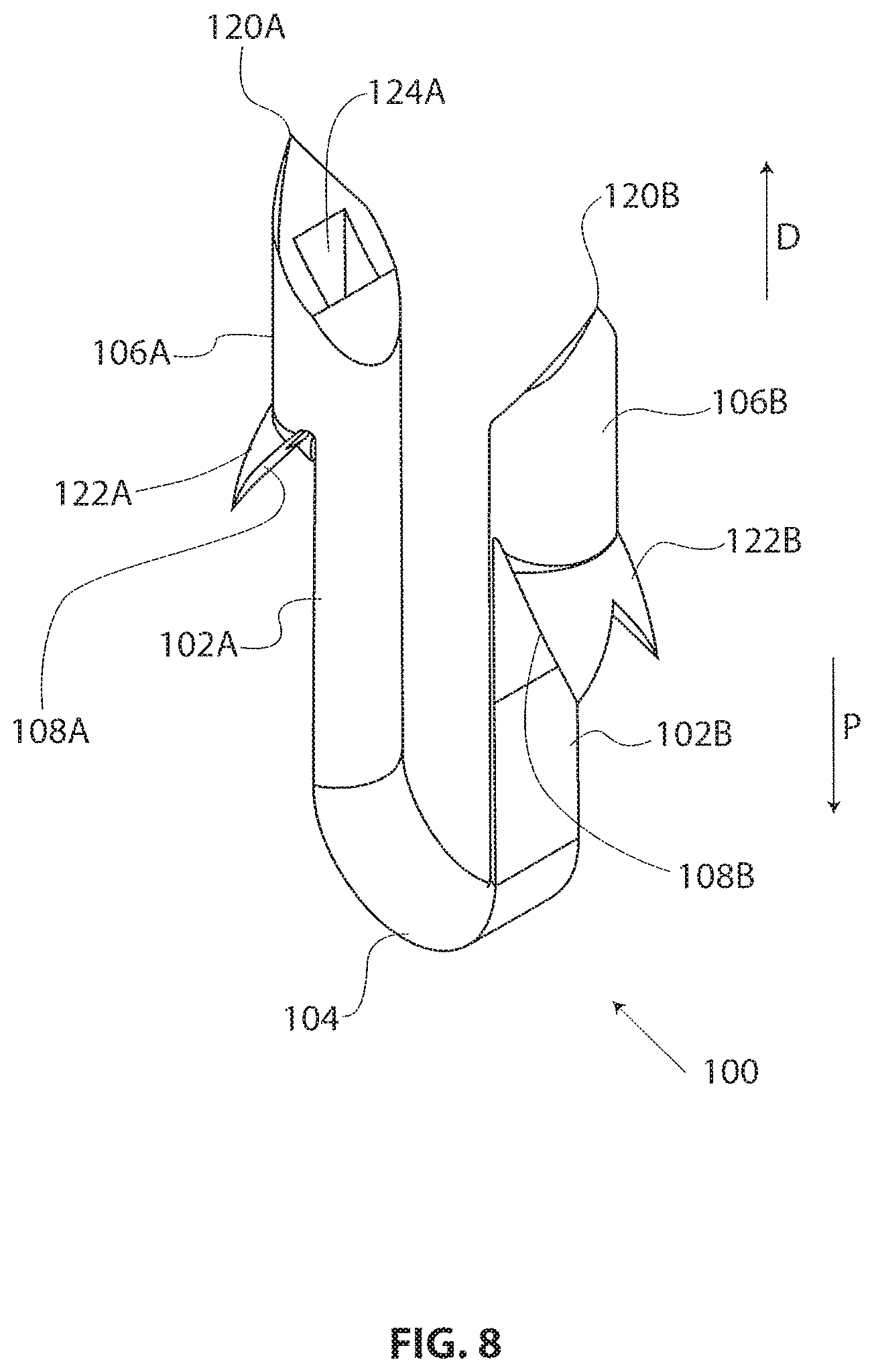 Patent US11793510 Figure 7 – Methods and apparatus for delivering staples to a target tissue