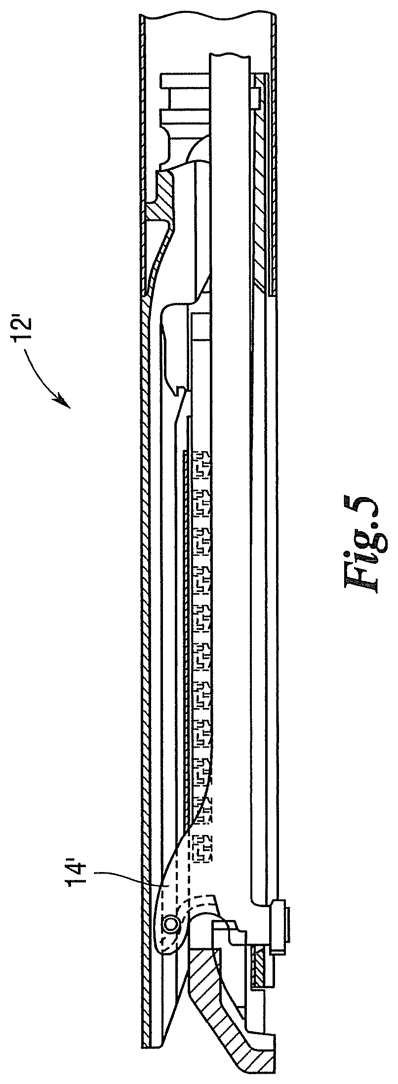 Patent US11793512 Figure 3 – Staple cartridges for forming staples having differing formed staple heights