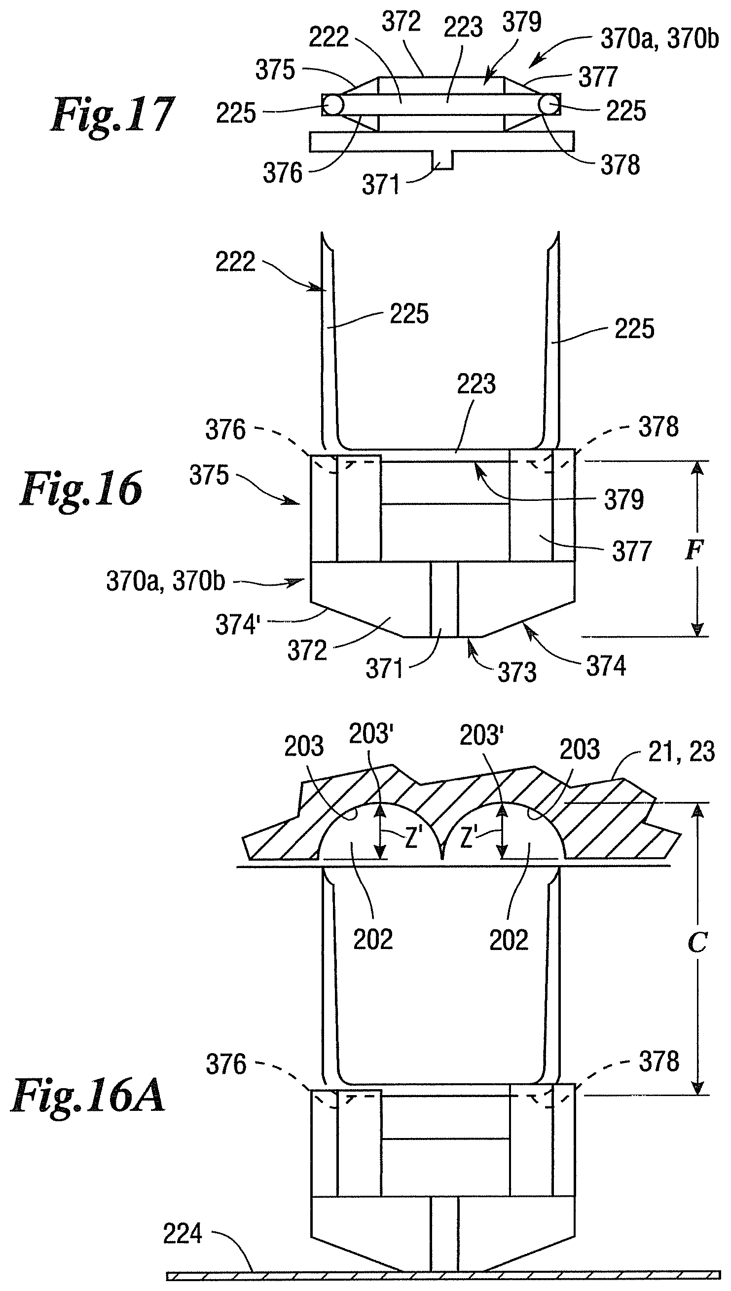 Patent US11793512 Figure 12 – Staple cartridges for forming staples having differing formed staple heights