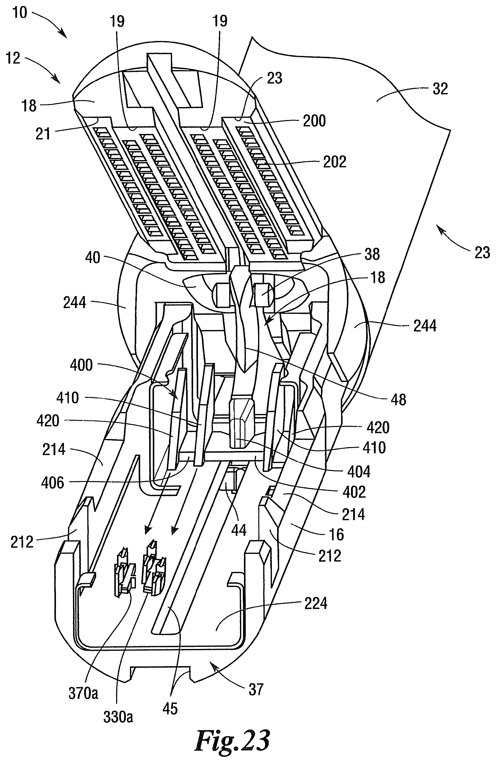 Patent US11793512 Figure 16 – Staple cartridges for forming staples having differing formed staple heights