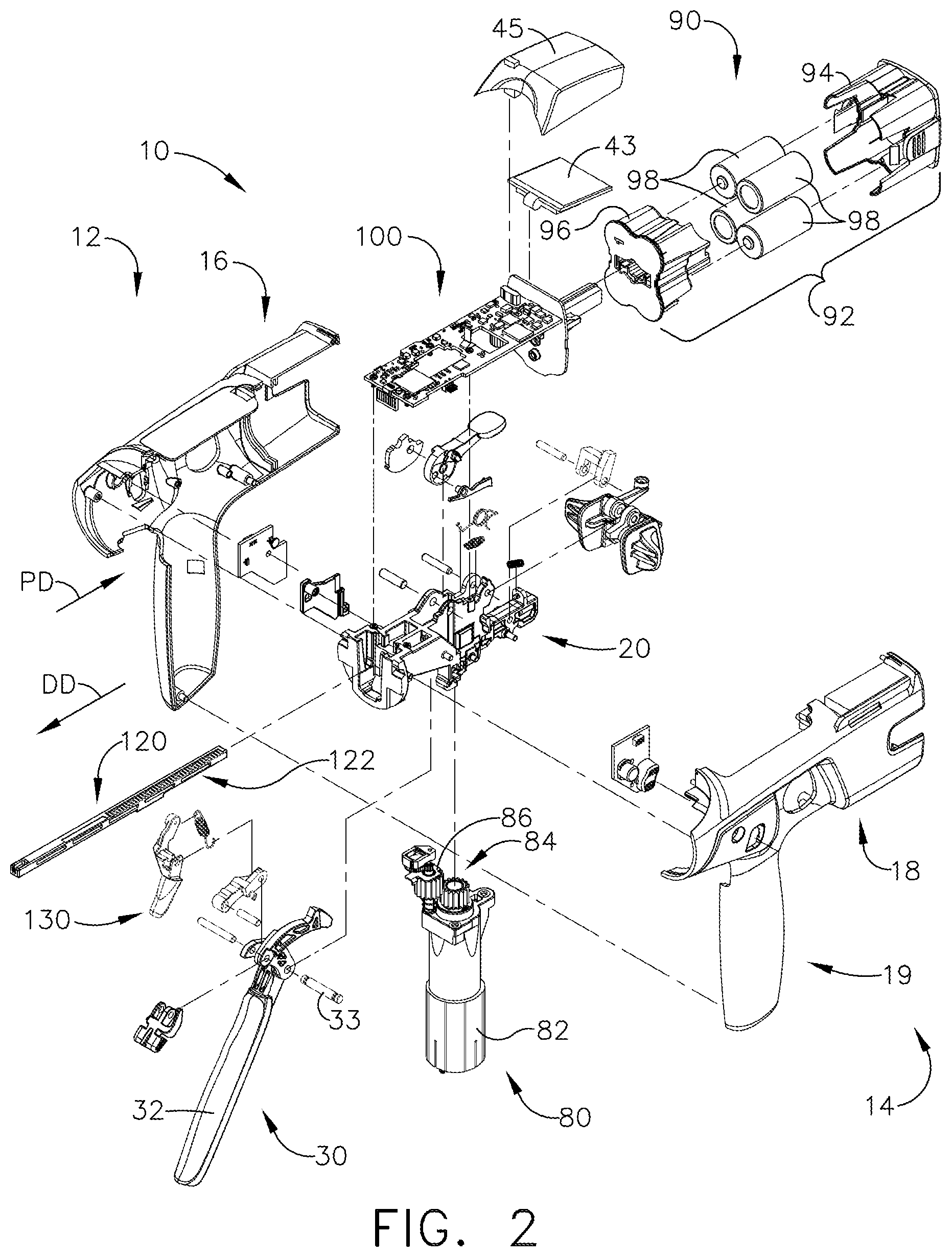 Patent US11793513 Figure 2 – Systems and methods for controlling motor speed according to user input for a surgical instrument