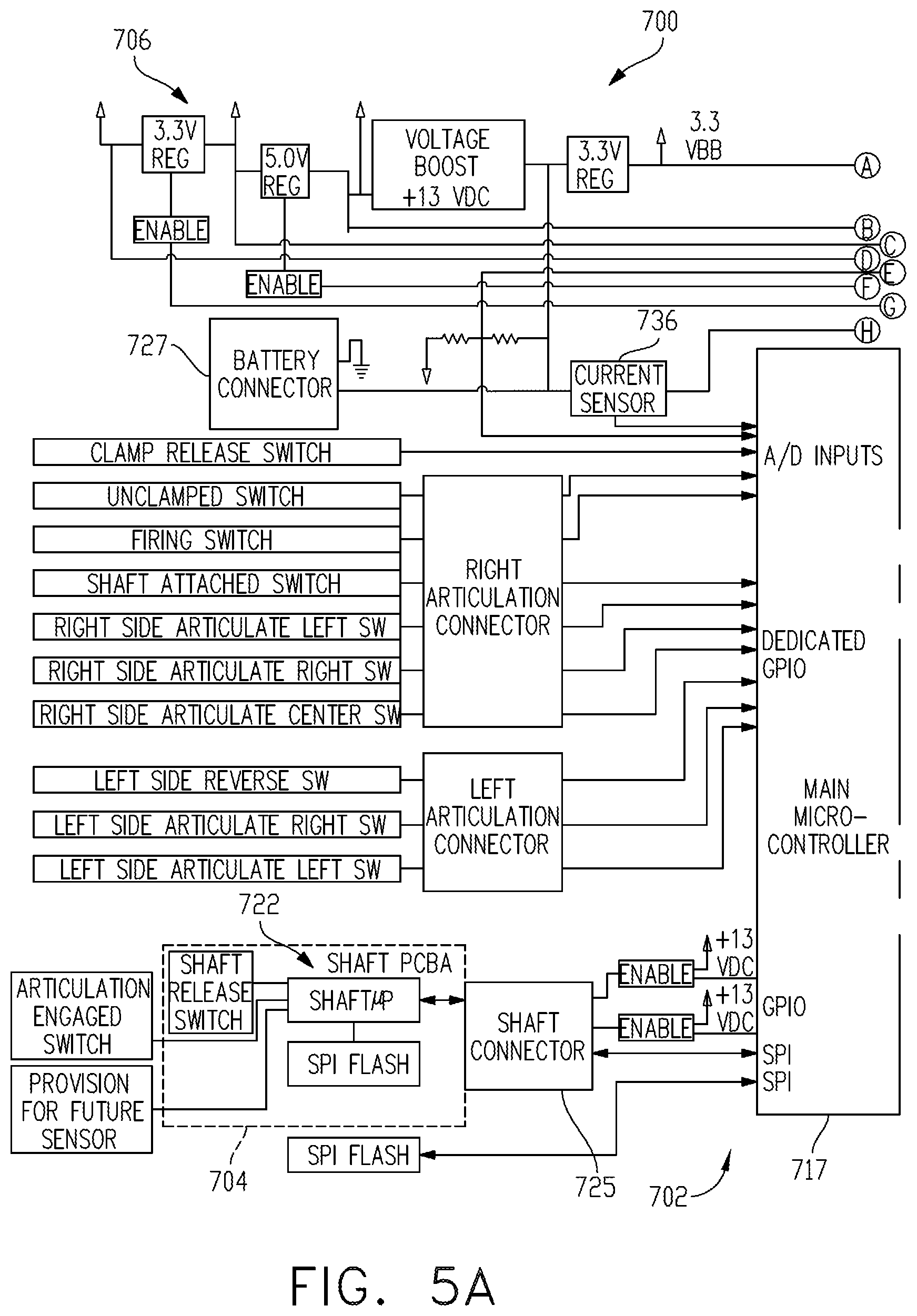 Patent US11793513 Figure 5 – Systems and methods for controlling motor speed according to user input for a surgical instrument