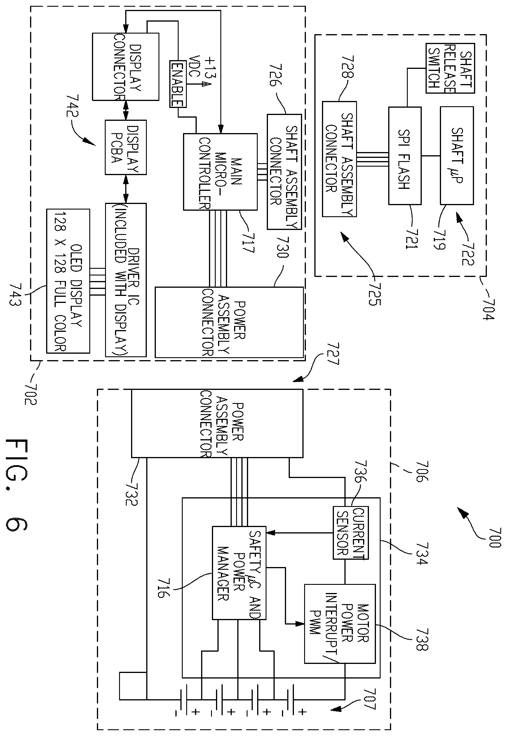 Patent US11793513 Figure 7 – Systems and methods for controlling motor speed according to user input for a surgical instrument