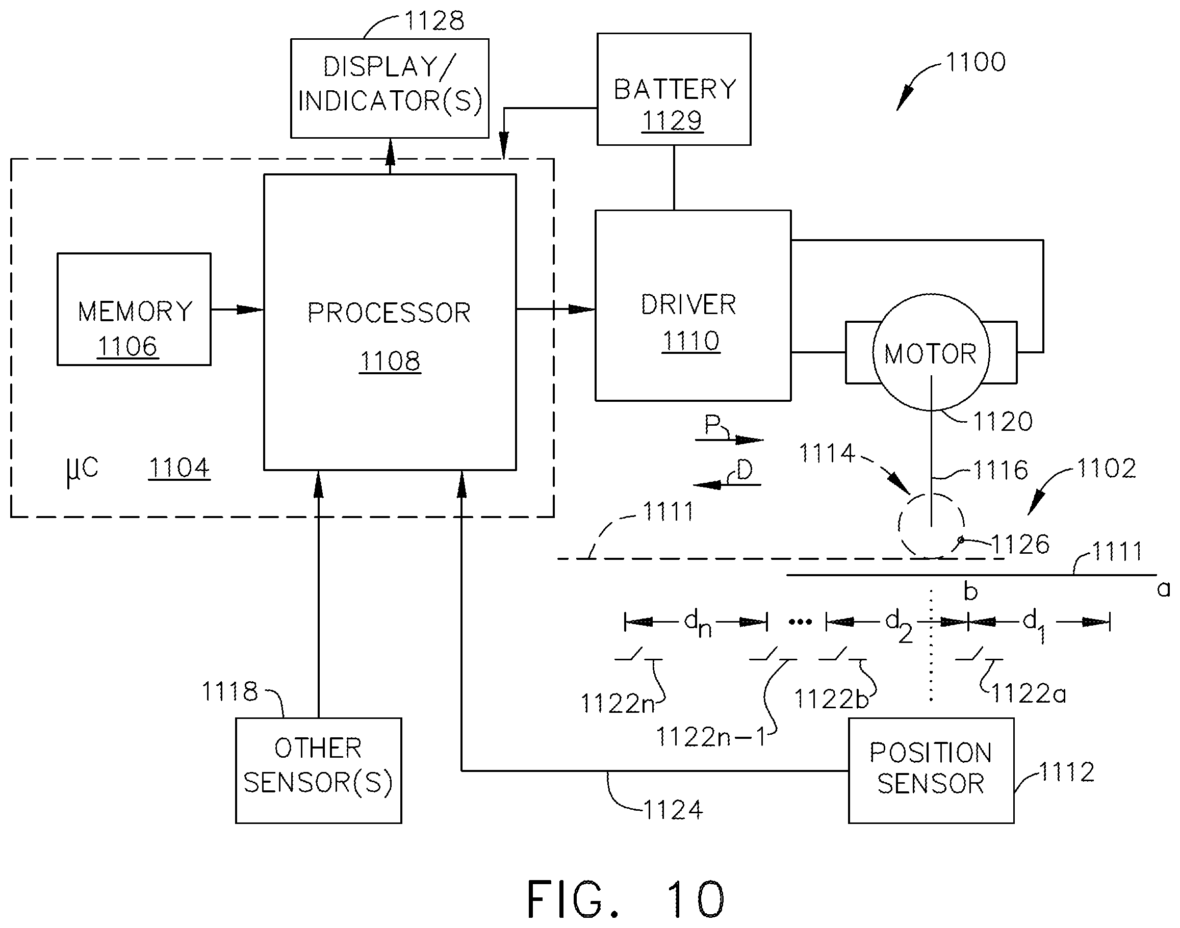 Patent US11793513 Figure 9 – Systems and methods for controlling motor speed according to user input for a surgical instrument