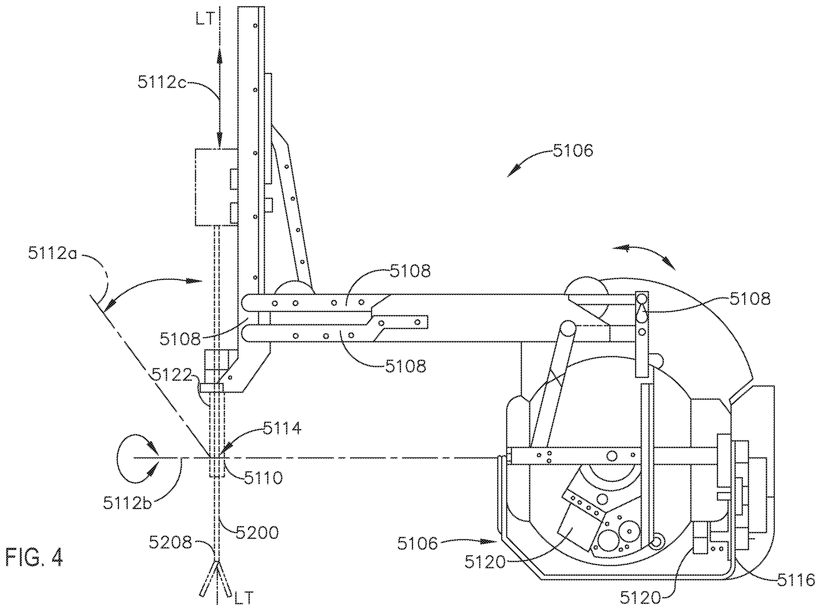 Patent US11793514 Figure 4 – Staple cartridge comprising sensor array which may be embedded in cartridge body